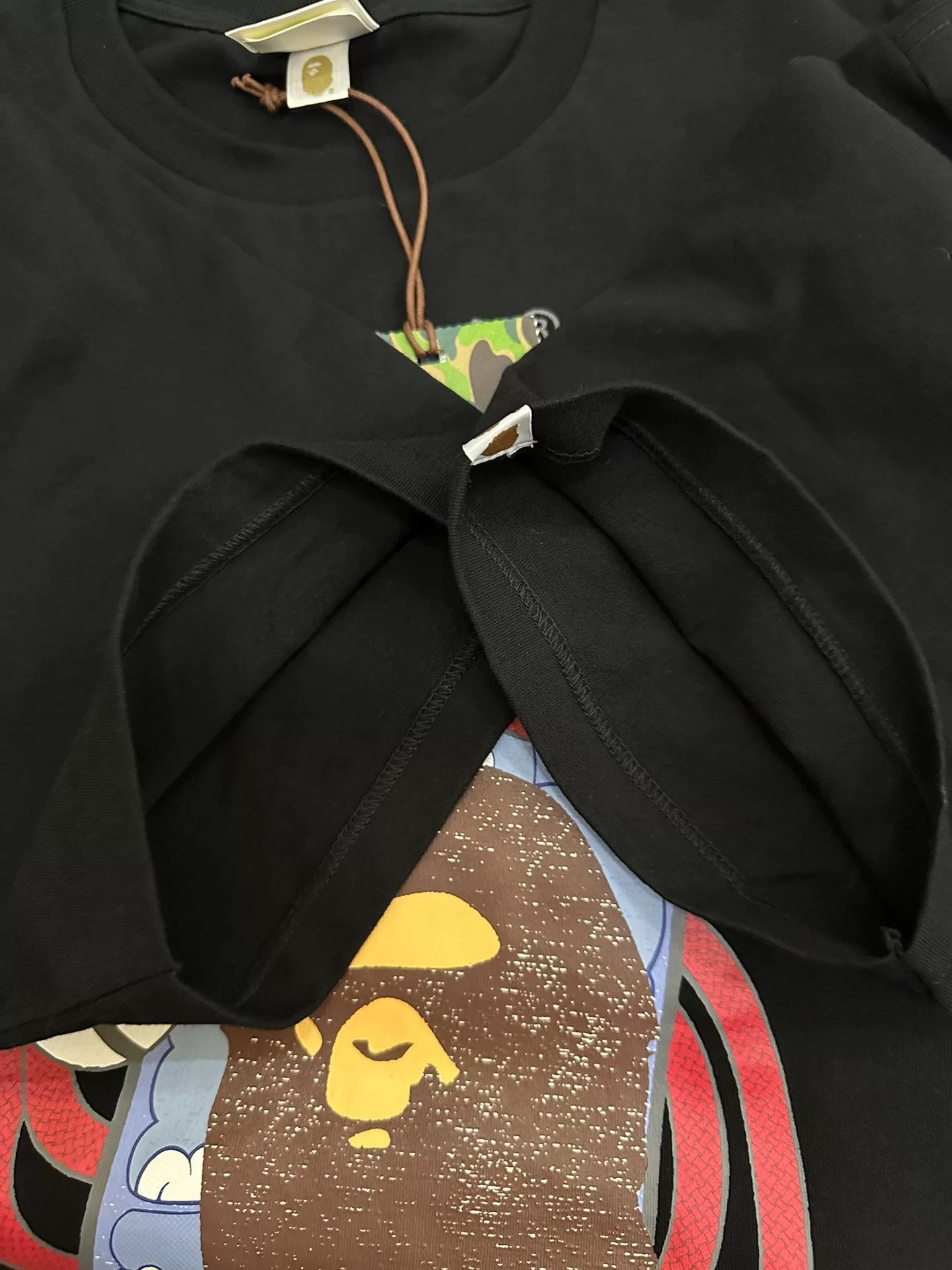 Bape Bape T Multi Shark T-Shirt Casual Size US XXL / EU 58 / 5 - 8 Thumbnail