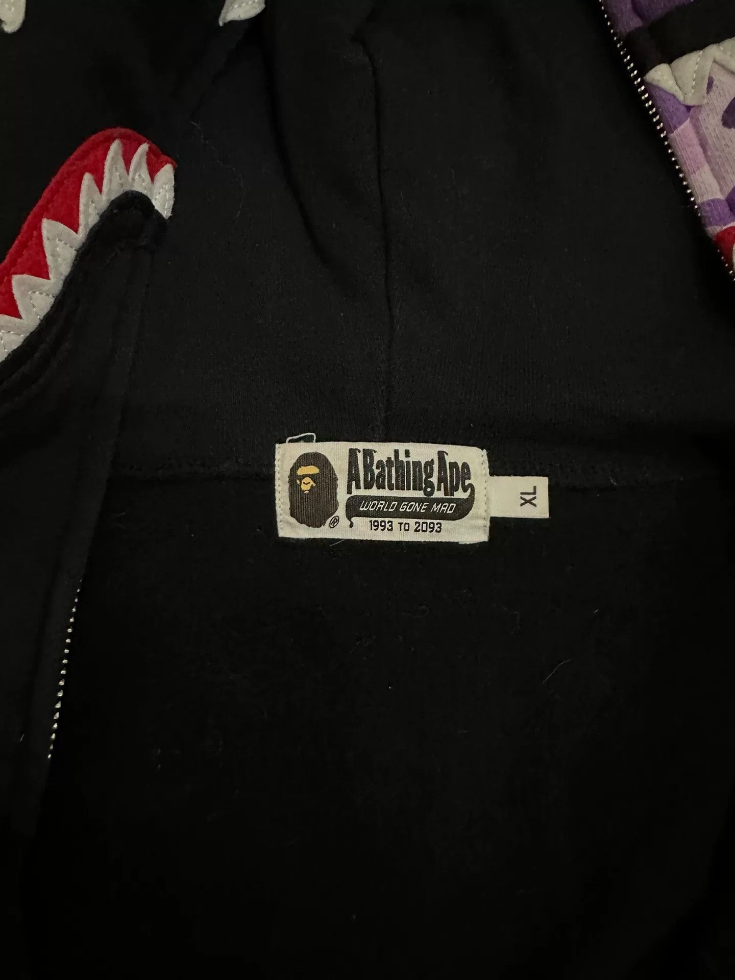 Bape Bape Multi Shark Sweatshirt Pullover Size US XL / EU 56 / 4 - 4 Thumbnail