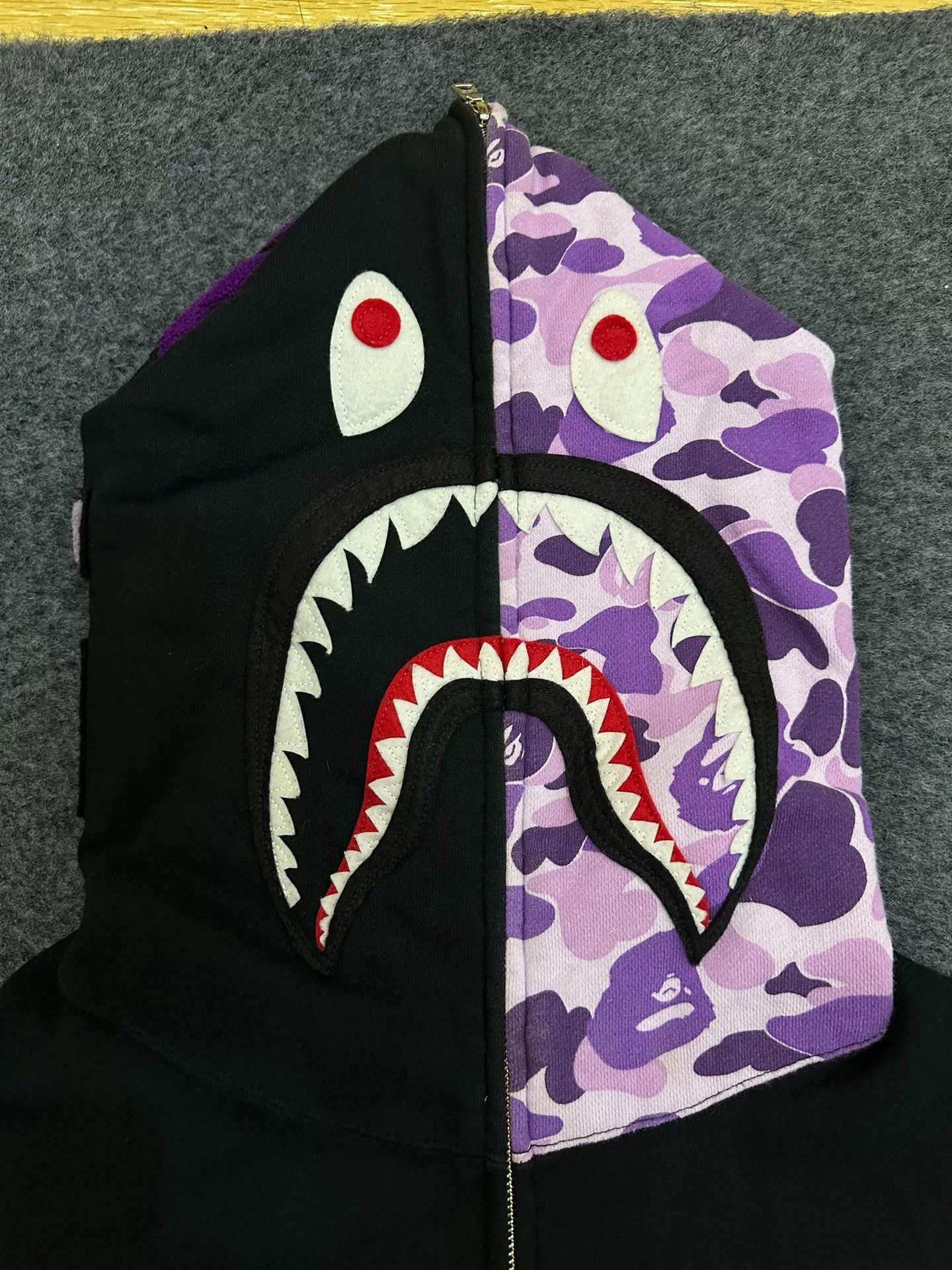 Bape Bape Multi Shark Sweatshirt Pullover Size US XL / EU 56 / 4 - 3 Thumbnail
