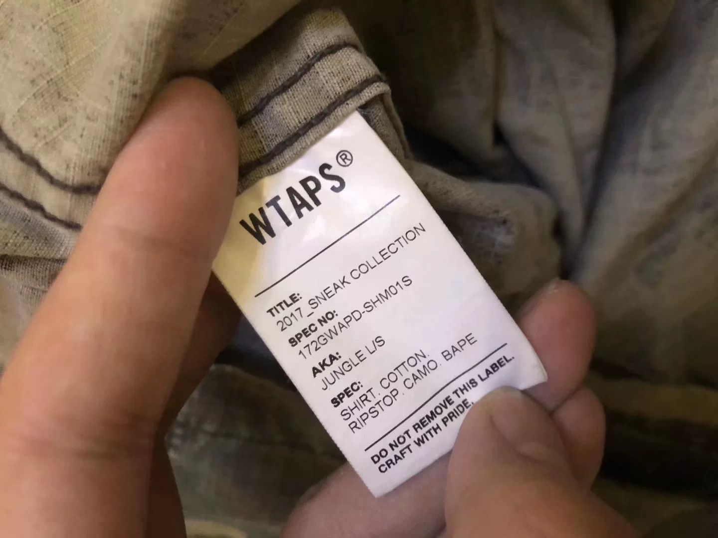 Bape Bape Wtap Multi Shark Jacket Outerwear Size US L / EU 52-54 / 3 - 5 Thumbnail