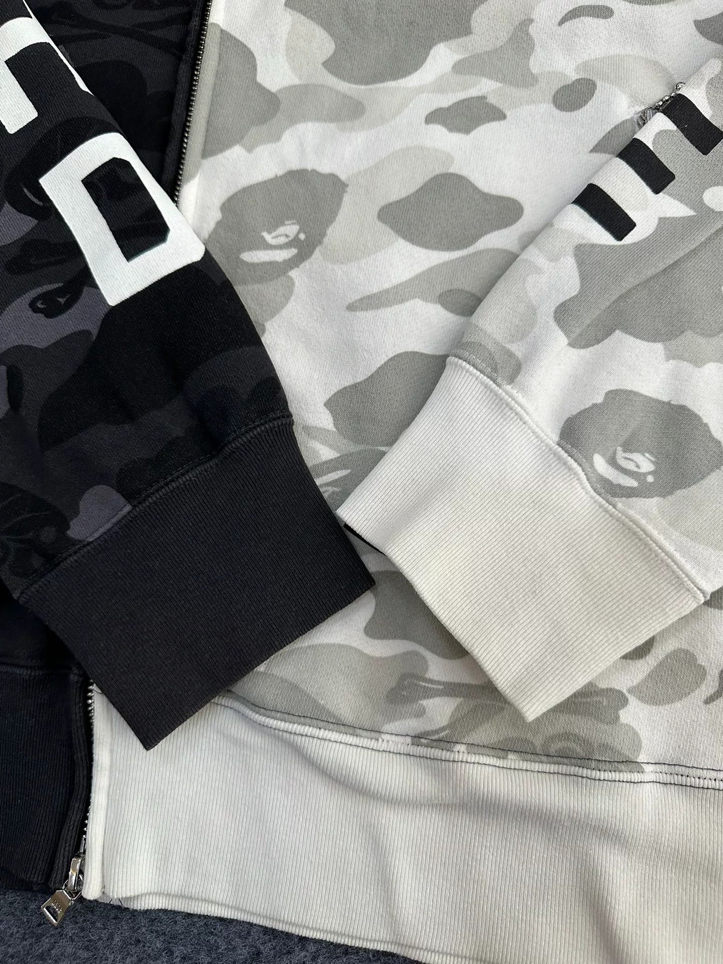 Bape Bape Nbhd Black-white Shark Sweatshirt Size US XL / EU 56 / 4 - 4 Thumbnail