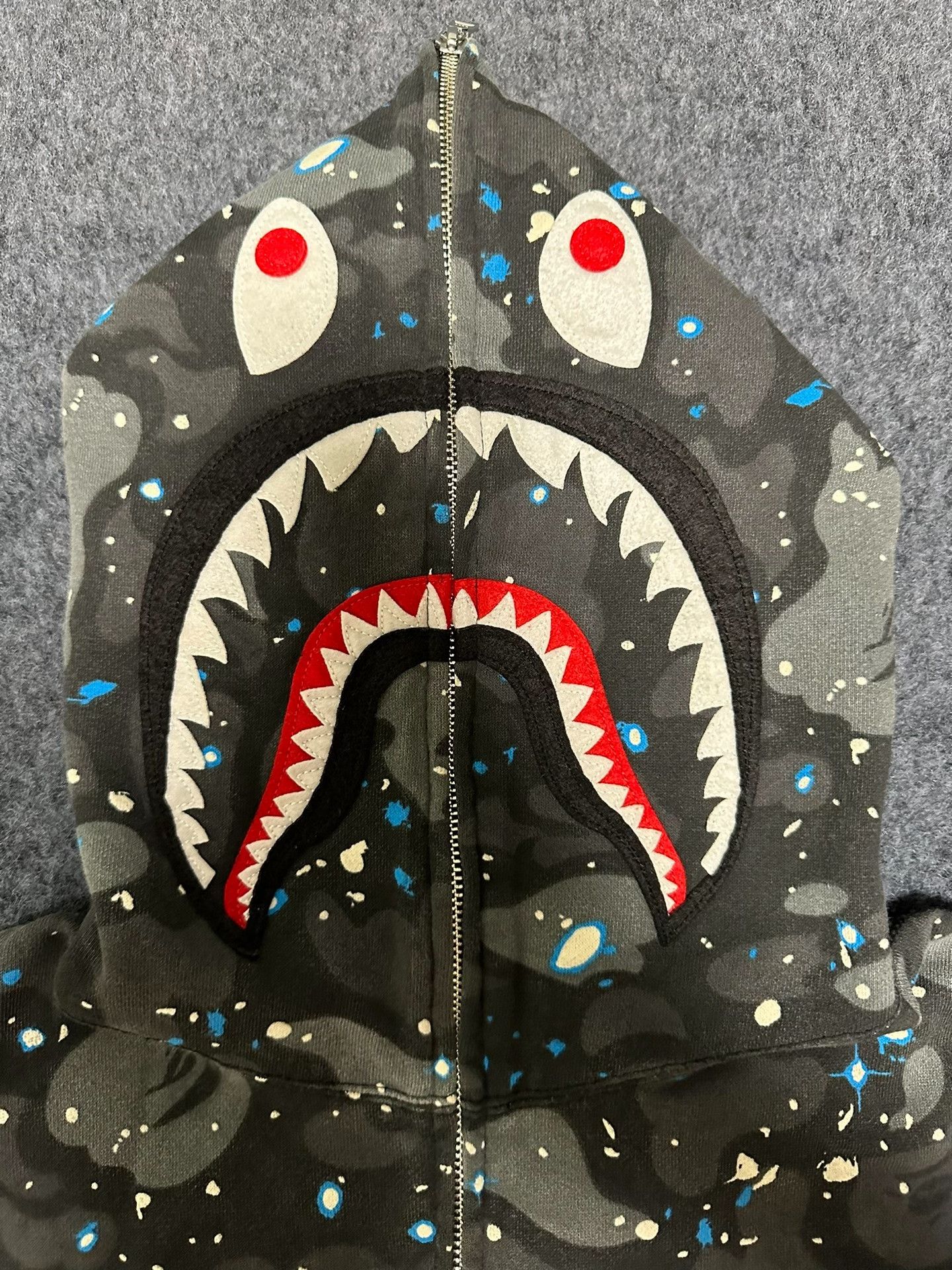 Bape Bape Multi Shark Sweatshirt Pullover Size US M / EU 48-50 / 2 - 3 Thumbnail