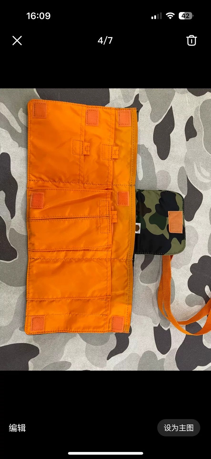 Bape Bape Porter Shark Crossbody Bag Size ONE SIZE - 4 Thumbnail