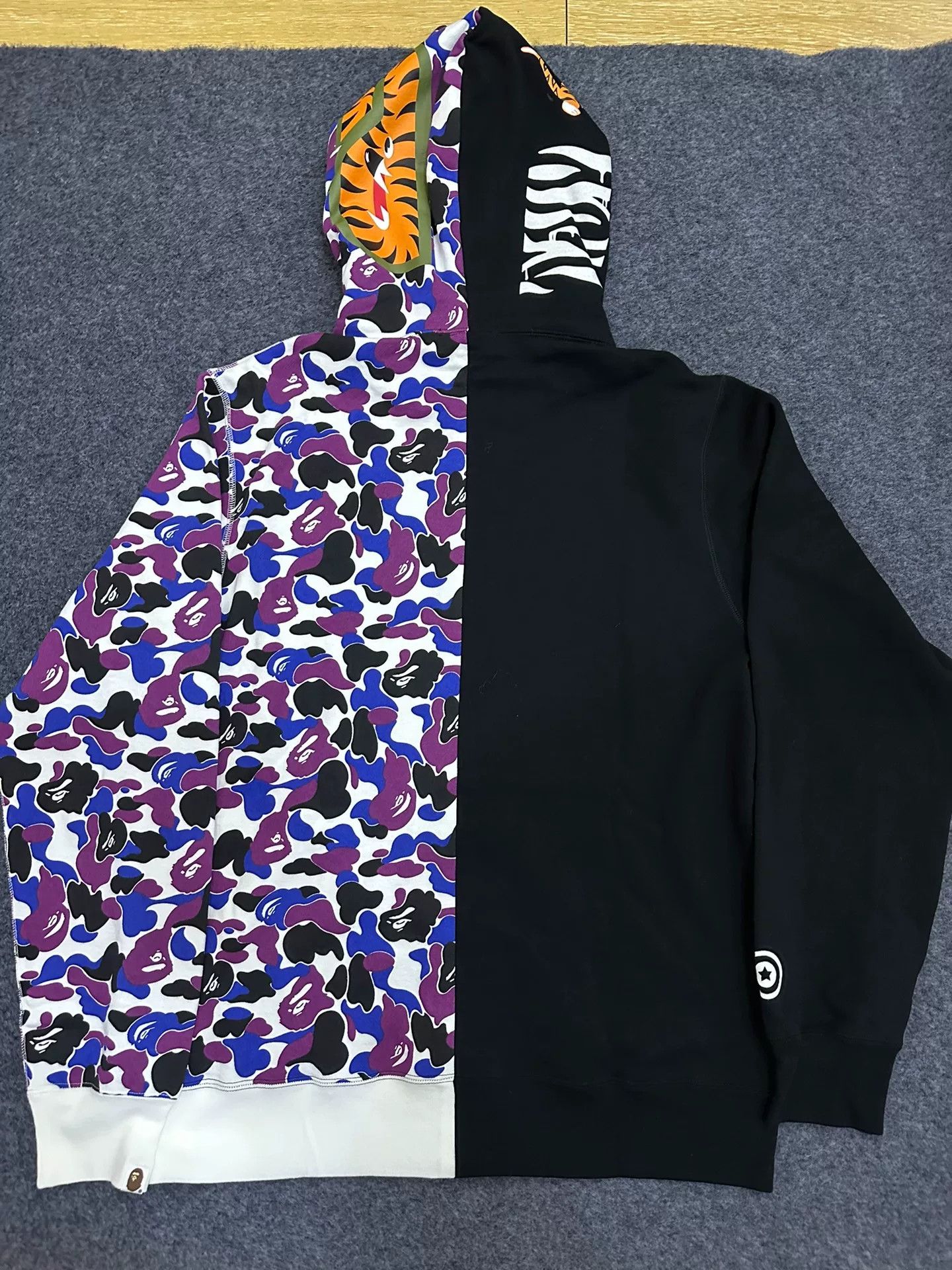 Bape Bape X Multi Shark Sweatshirt Pullover Size US XXL / EU 58 / 5 - 2 Thumbnail