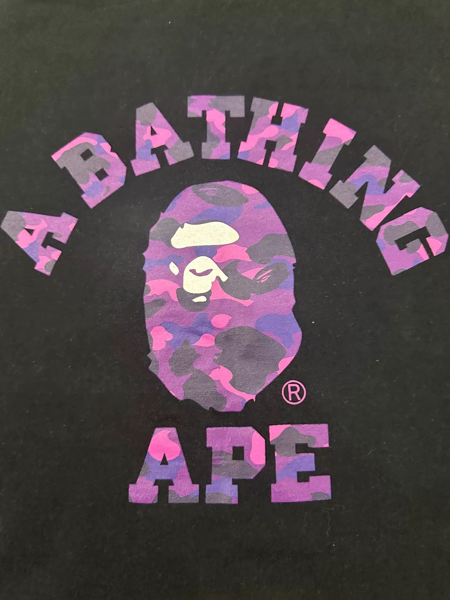 Bape Bape T Multi Glow T-Shirt Casual Size US XL / EU 56 / 4 - 2 Thumbnail