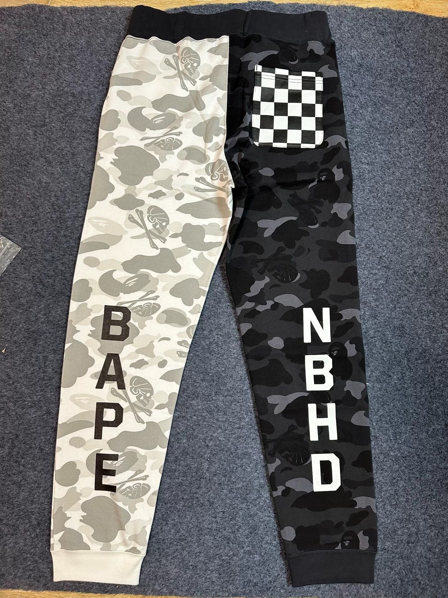 Bape Bape Nbhd Black-white Shark Collab Size US 36 / EU 52 - 2 Thumbnail