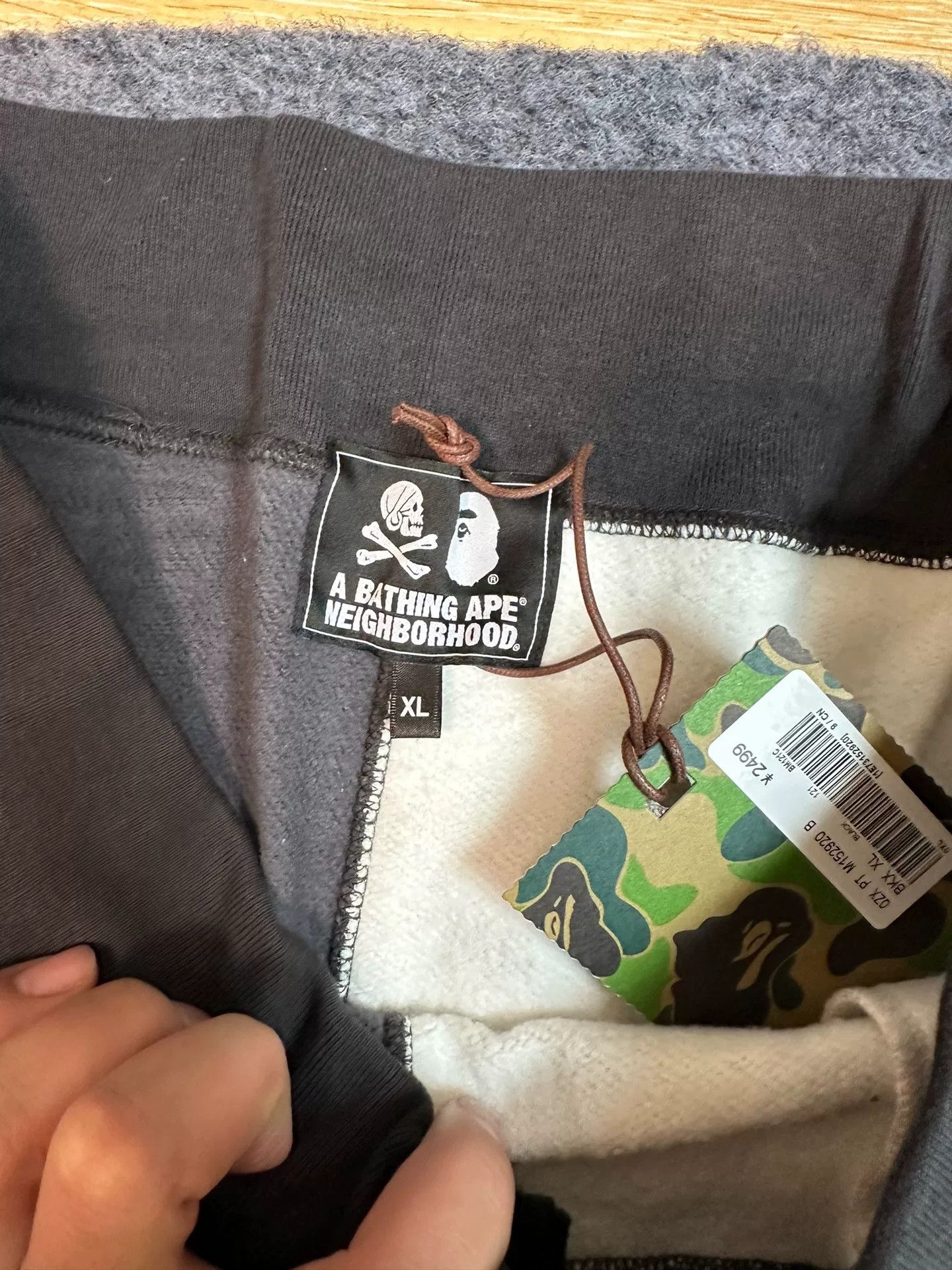 Bape Bape Nbhd Black-white Shark Collab Size US 36 / EU 52 - 4 Thumbnail