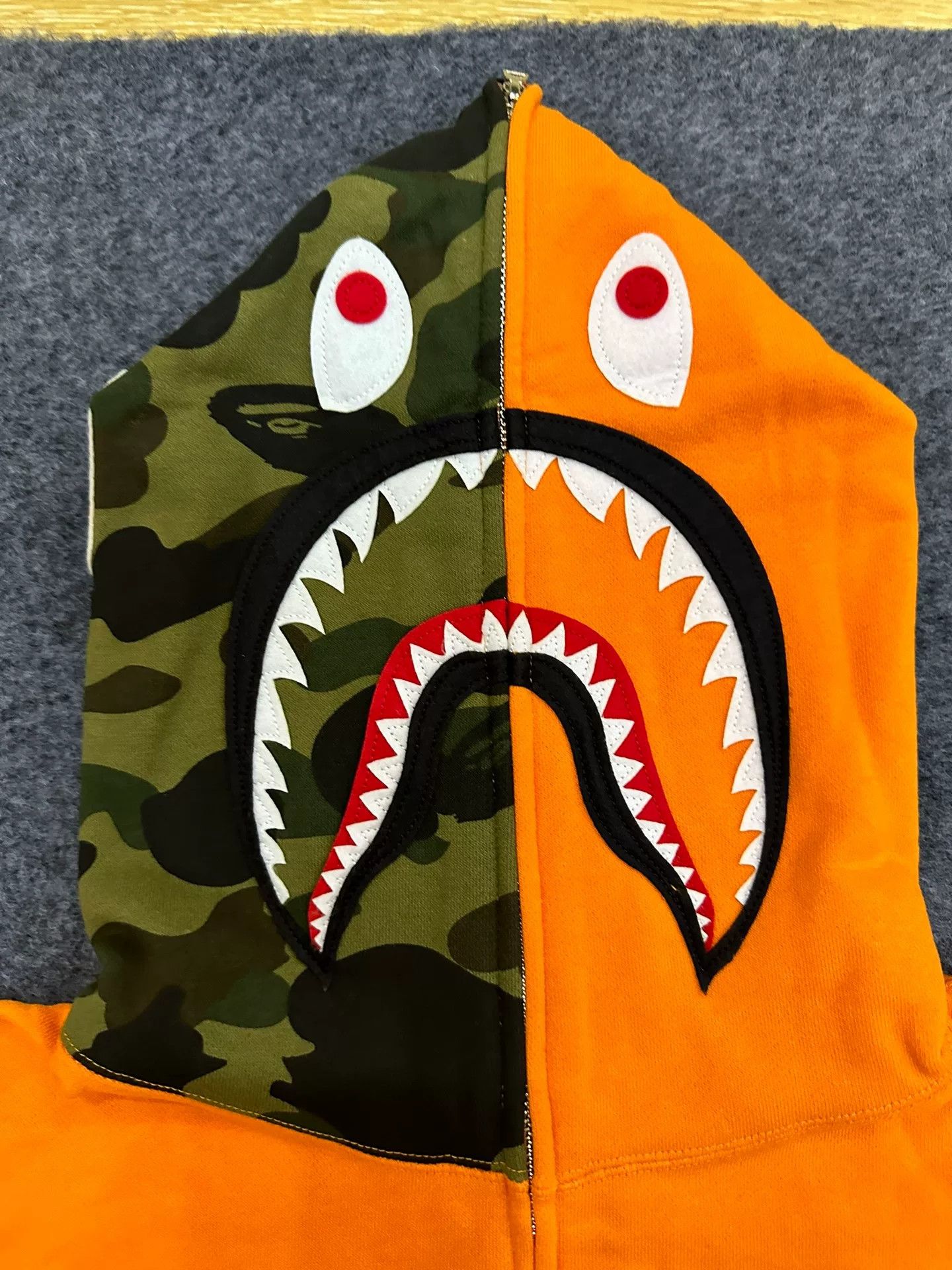Bape Bape Multi Shark Sweatshirt Pullover Size US XL / EU 56 / 4 - 4 Thumbnail