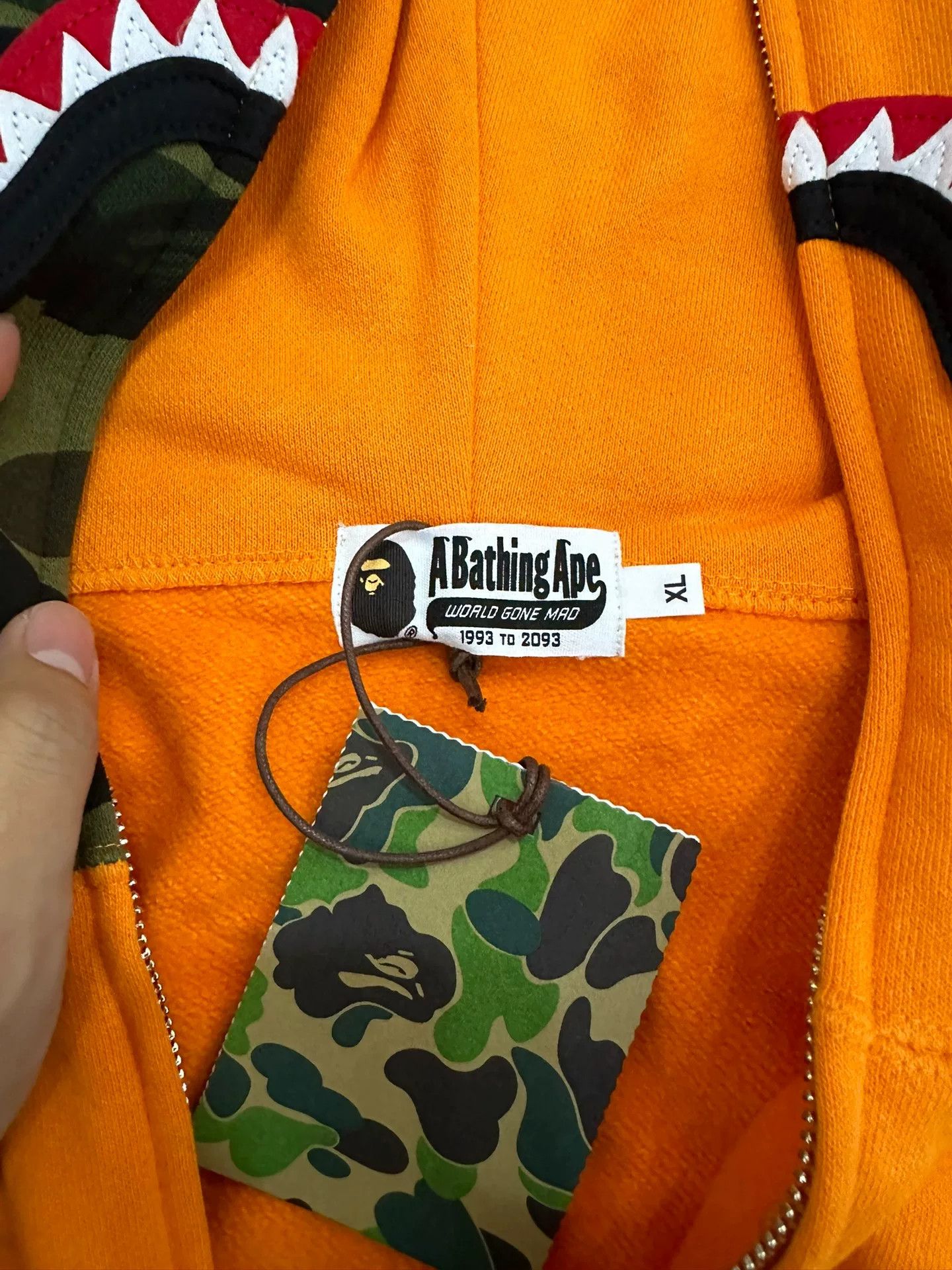 Bape Bape Multi Shark Sweatshirt Pullover Size US XL / EU 56 / 4 - 3 Thumbnail