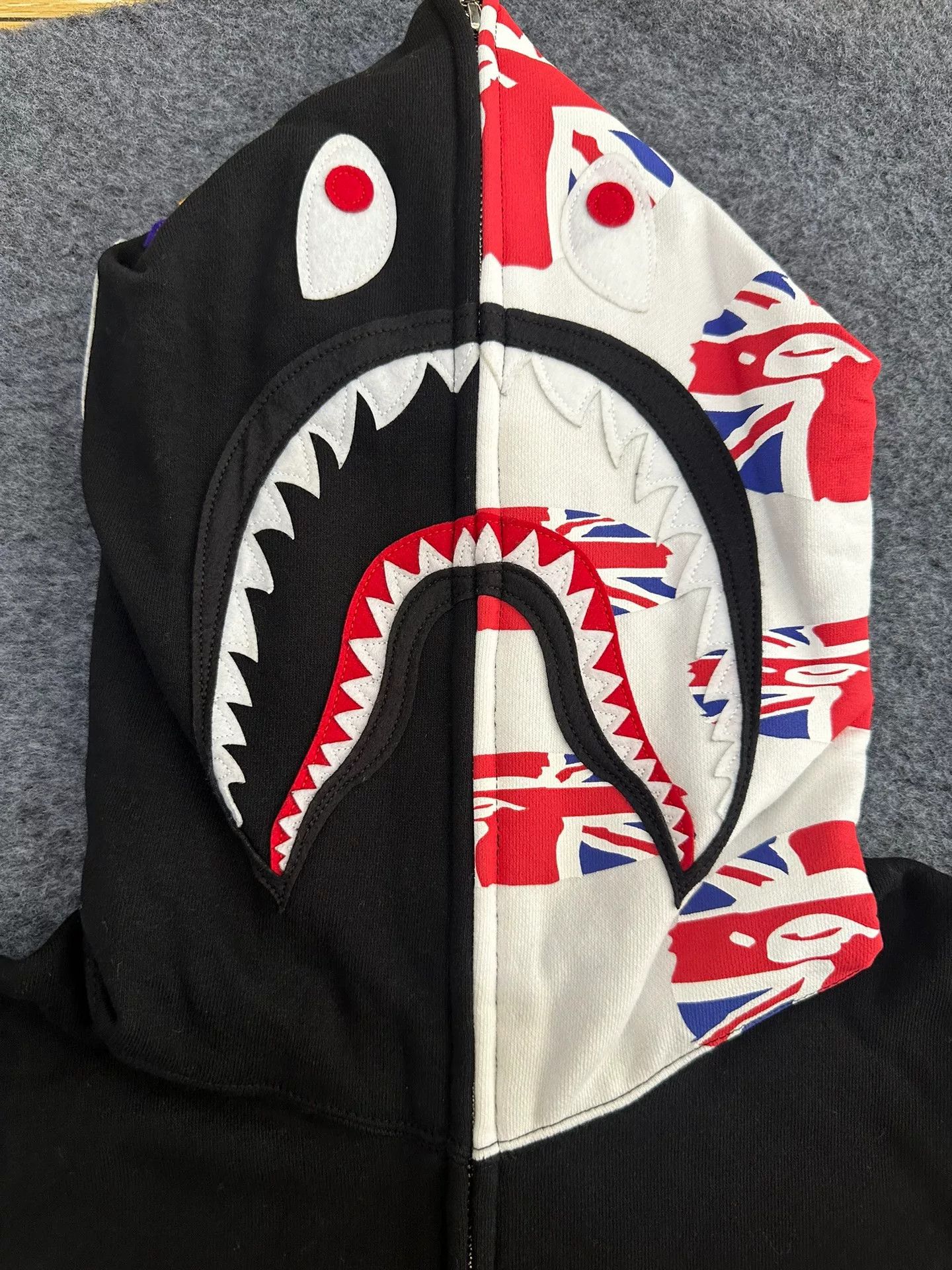 Bape Bape Multi Shark Sweatshirt Pullover Size US XL / EU 56 / 4 - 3 Thumbnail