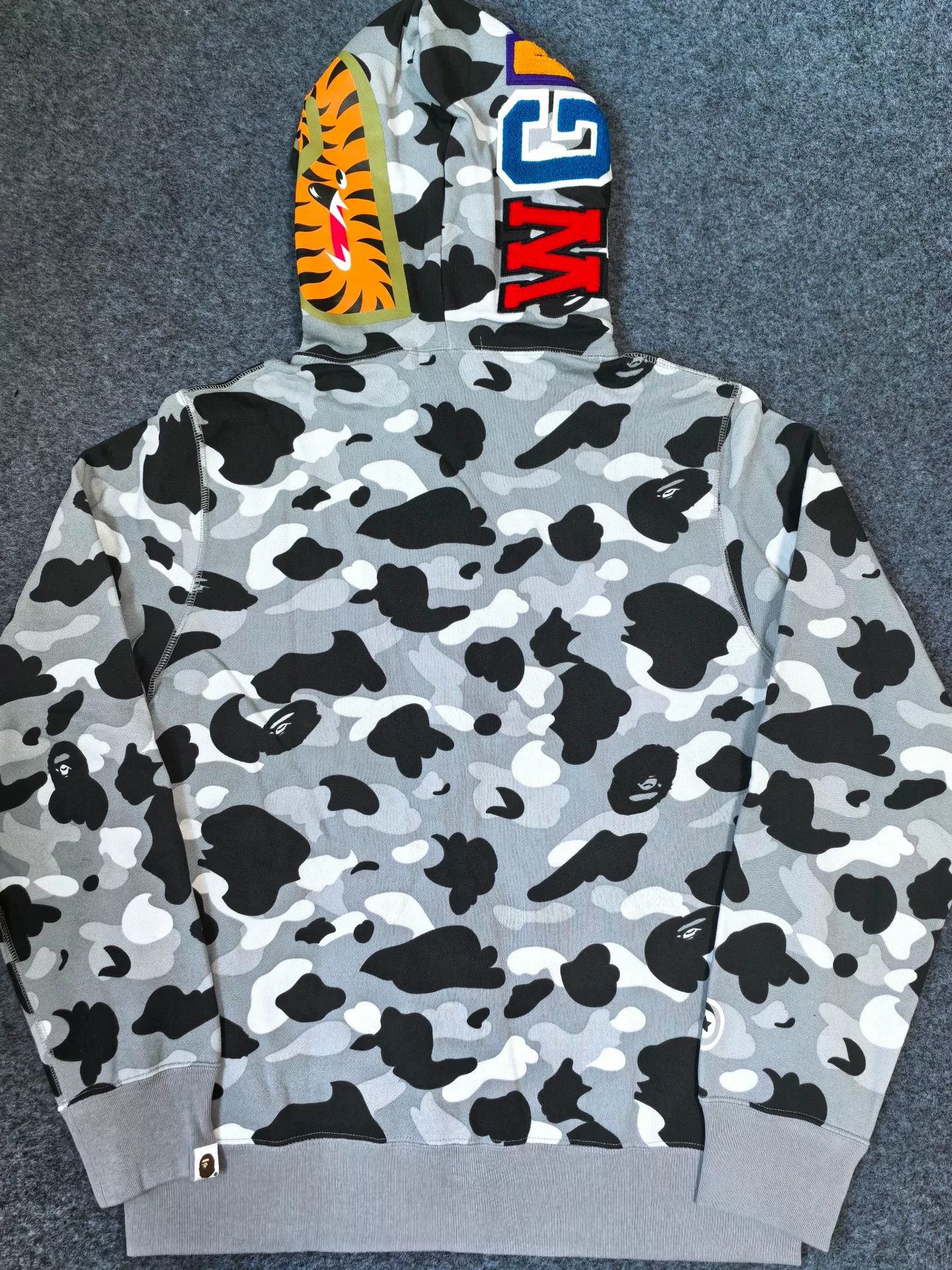 Bape Bape Nf Multi Shark Sweatshirt Size US XL / EU 56 / 4 - 2 Thumbnail