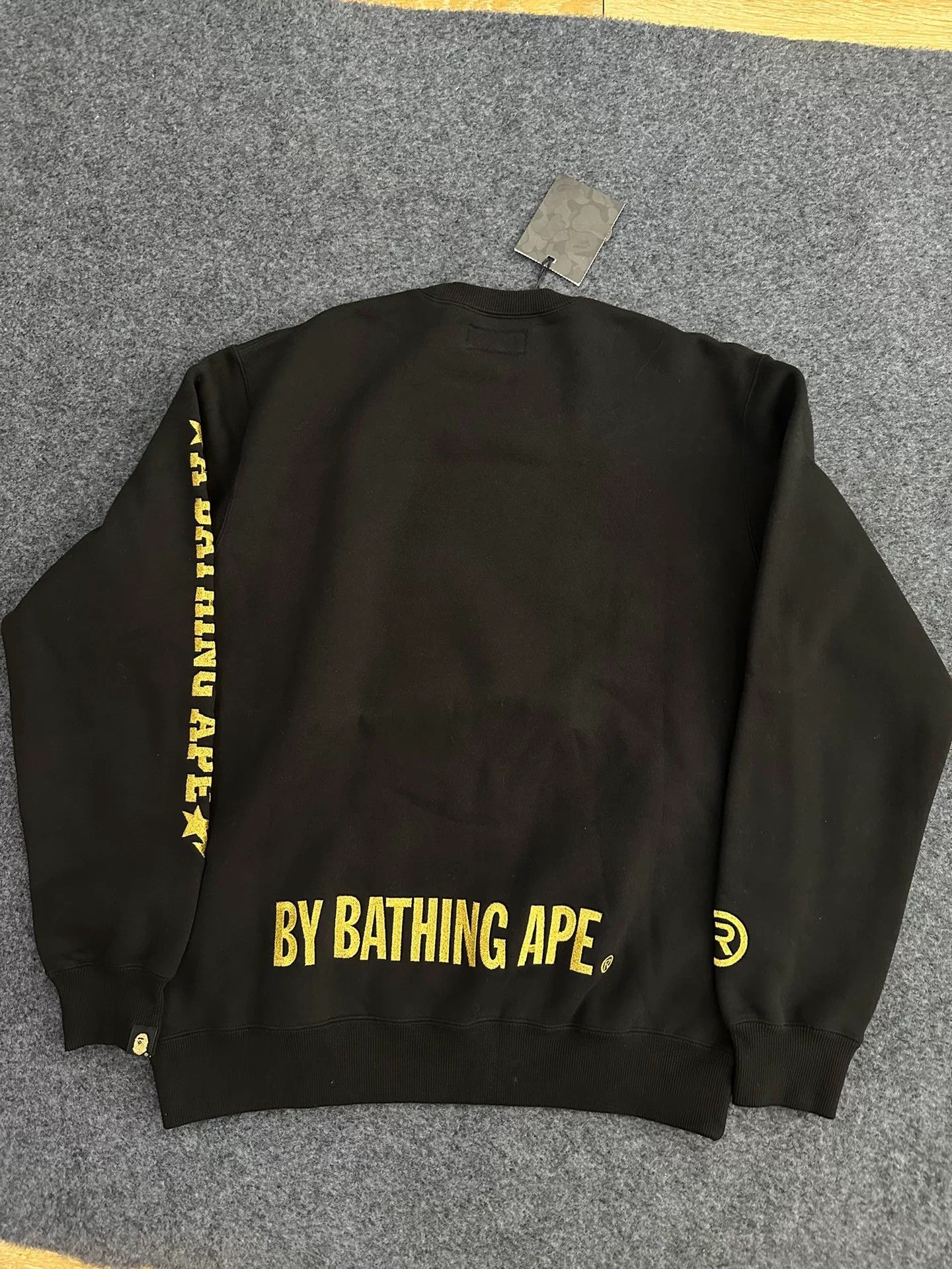 Bape Bape Black-gold Glow Sweatshirt Size US XL / EU 56 / 4 - 2 Thumbnail