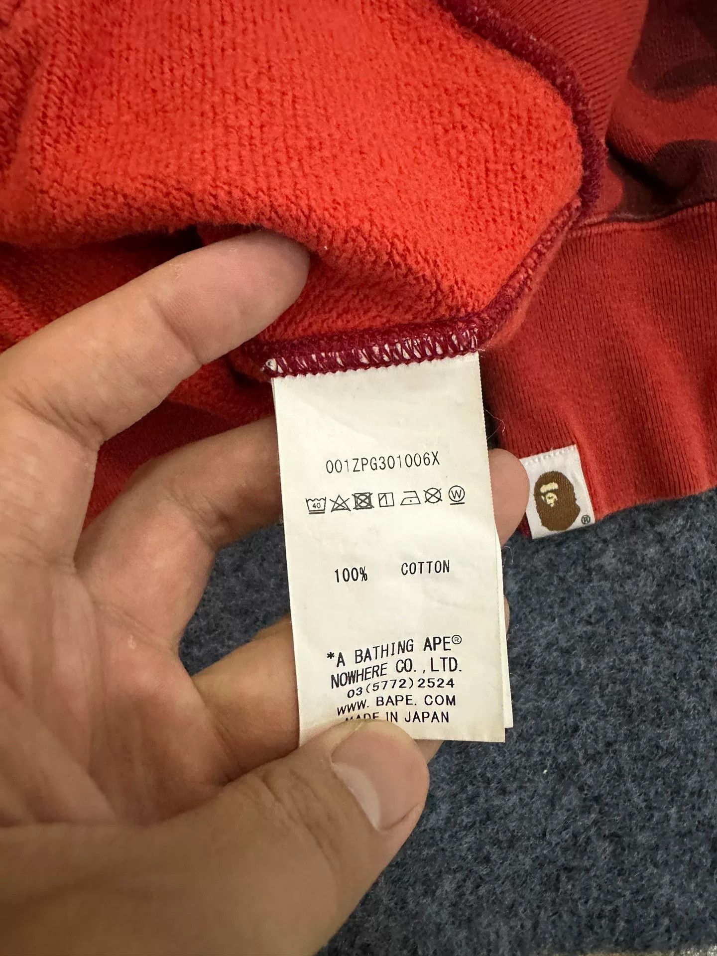 Bape Bape Multi Glow Sweatshirt Pullover Size US L / EU 52-54 / 3 - 7 Thumbnail