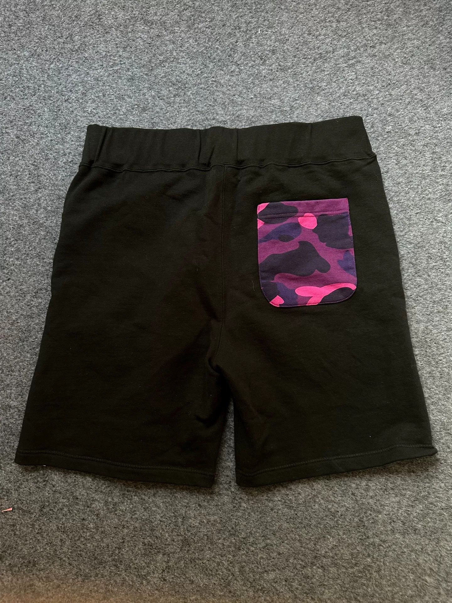 Bape Bape Multi Shark Shorts Designer Size US 34 / EU 50 - 2 Thumbnail
