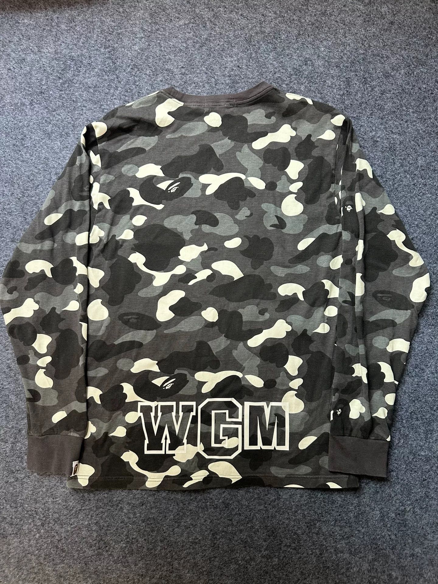 Bape Bape T Multi Shark Long Sleeve Tee Size US M / EU 48-50 / 2 - 2 Thumbnail