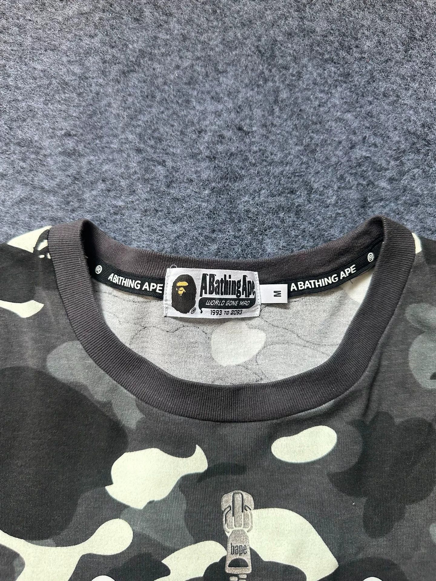 Bape Bape T Multi Shark Long Sleeve Tee Size US M / EU 48-50 / 2 - 4 Thumbnail