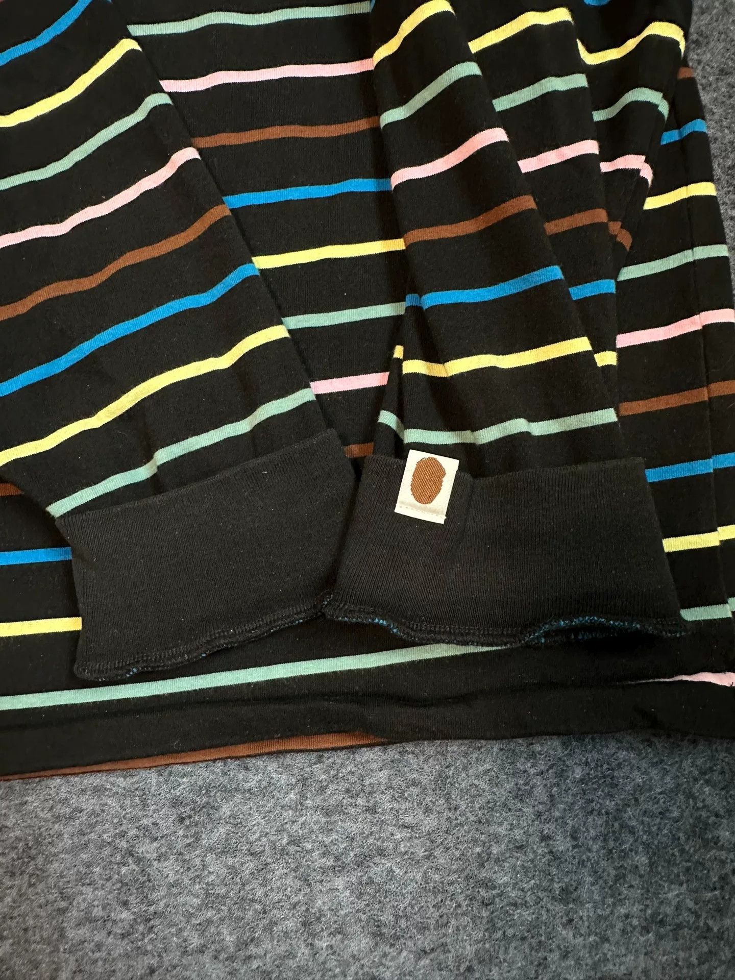 Bape Bape T Multi Glow Long Sleeve Tee Size US XXL / EU 58 / 5 - 5 Thumbnail