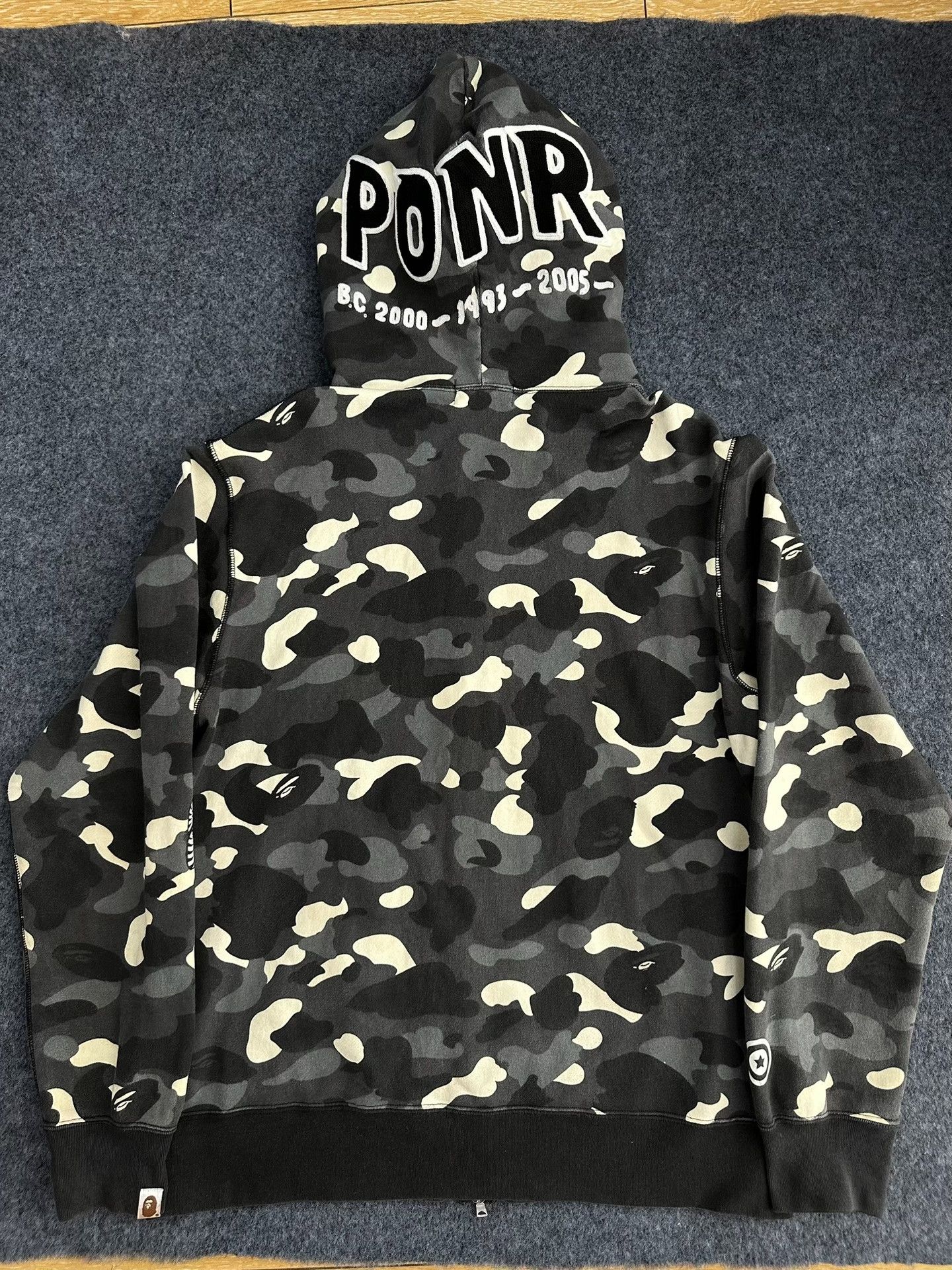 Bape Bape X Multi Shark Sweatshirt Pullover Size US XXL / EU 58 / 5 - 2 Thumbnail