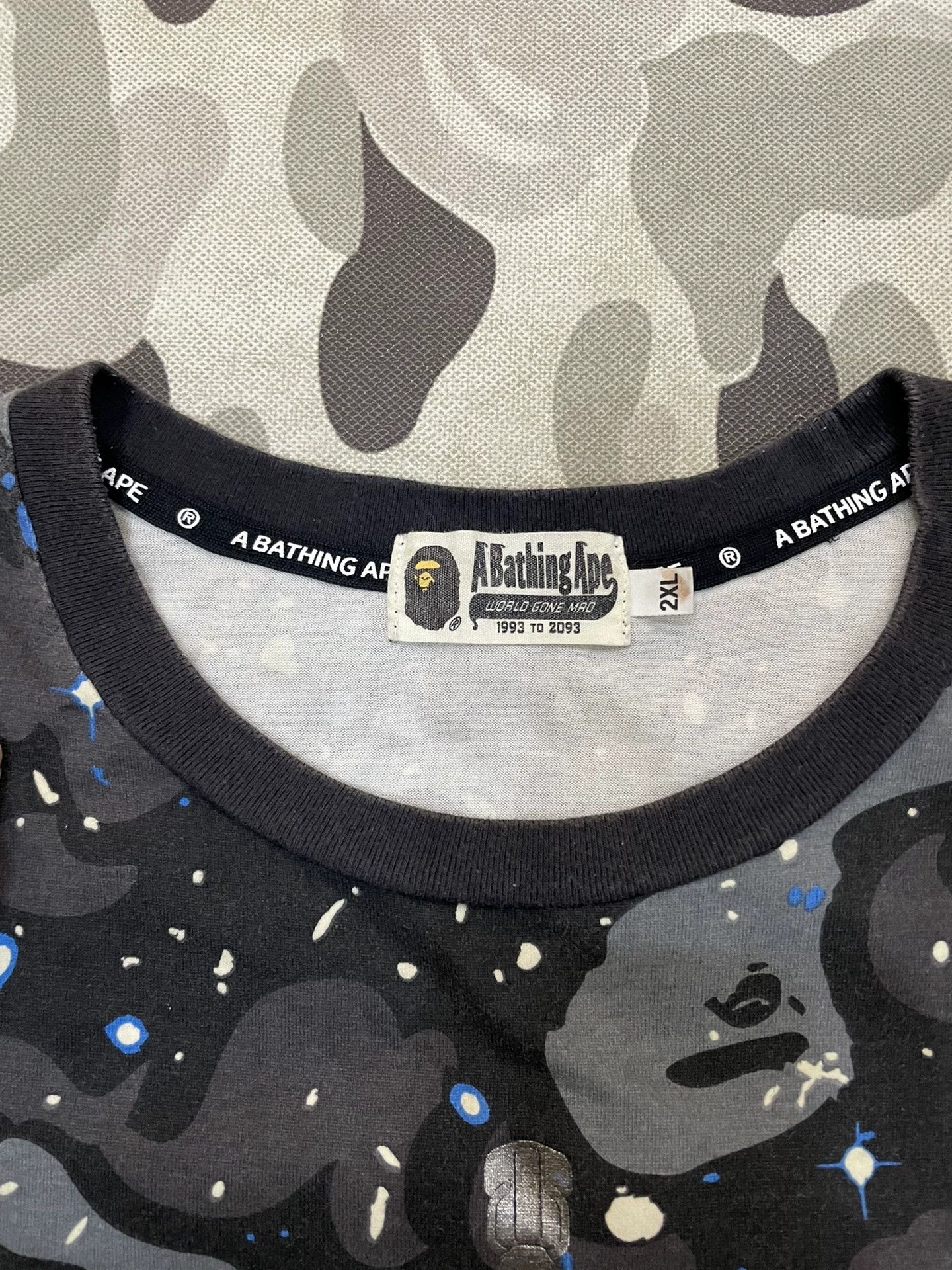 Bape Bape T Shark T-Shirt Casual Short Sleeve Size US XXL / EU 58 / 5 - 3 Thumbnail