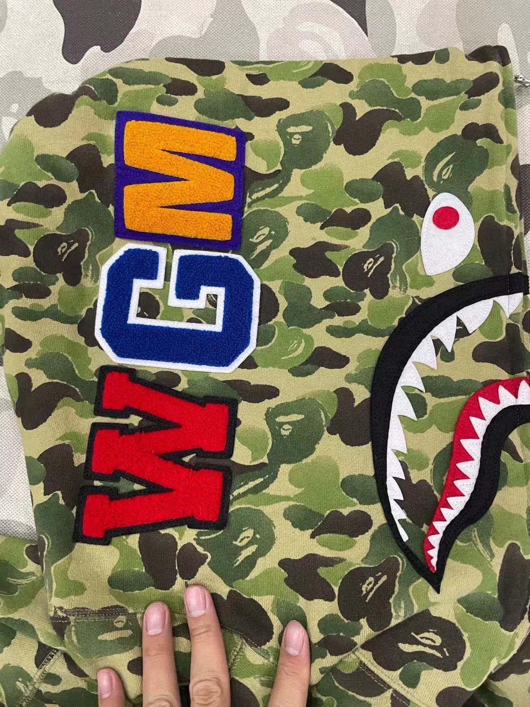 Bape Bape Xx Multi Shark Sweatshirt Size US XXL / EU 58 / 5 - 3 Thumbnail