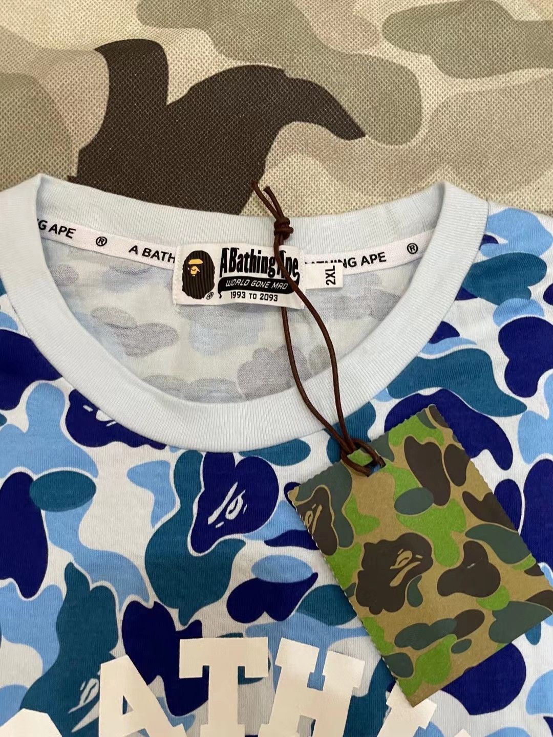 Bape Bape T Multi Shark Long Sleeve Tee Size US XXL / EU 58 / 5 - 3 Thumbnail
