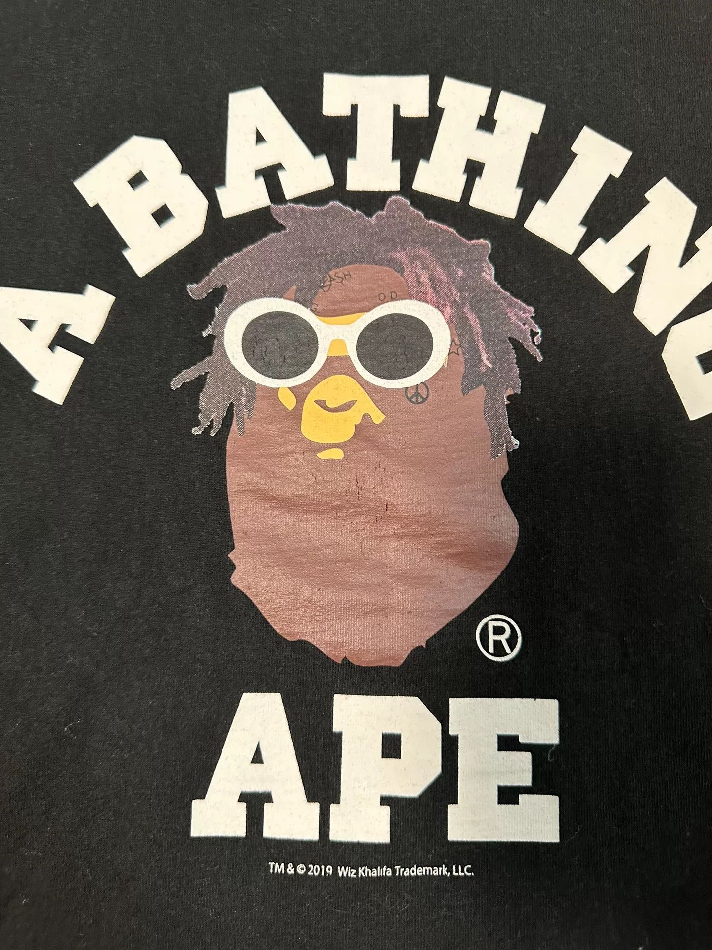 Bape Bape T Multi Glow Long Sleeve Tee Size US XXL / EU 58 / 5 - 3 Thumbnail