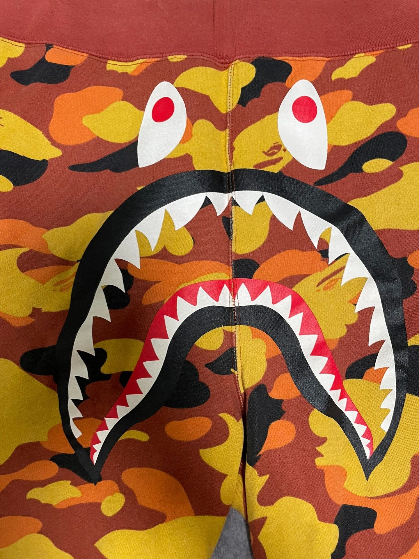 Bape Bape Multi Shark Denim Designer Size US 34 / EU 50 - 2 Thumbnail