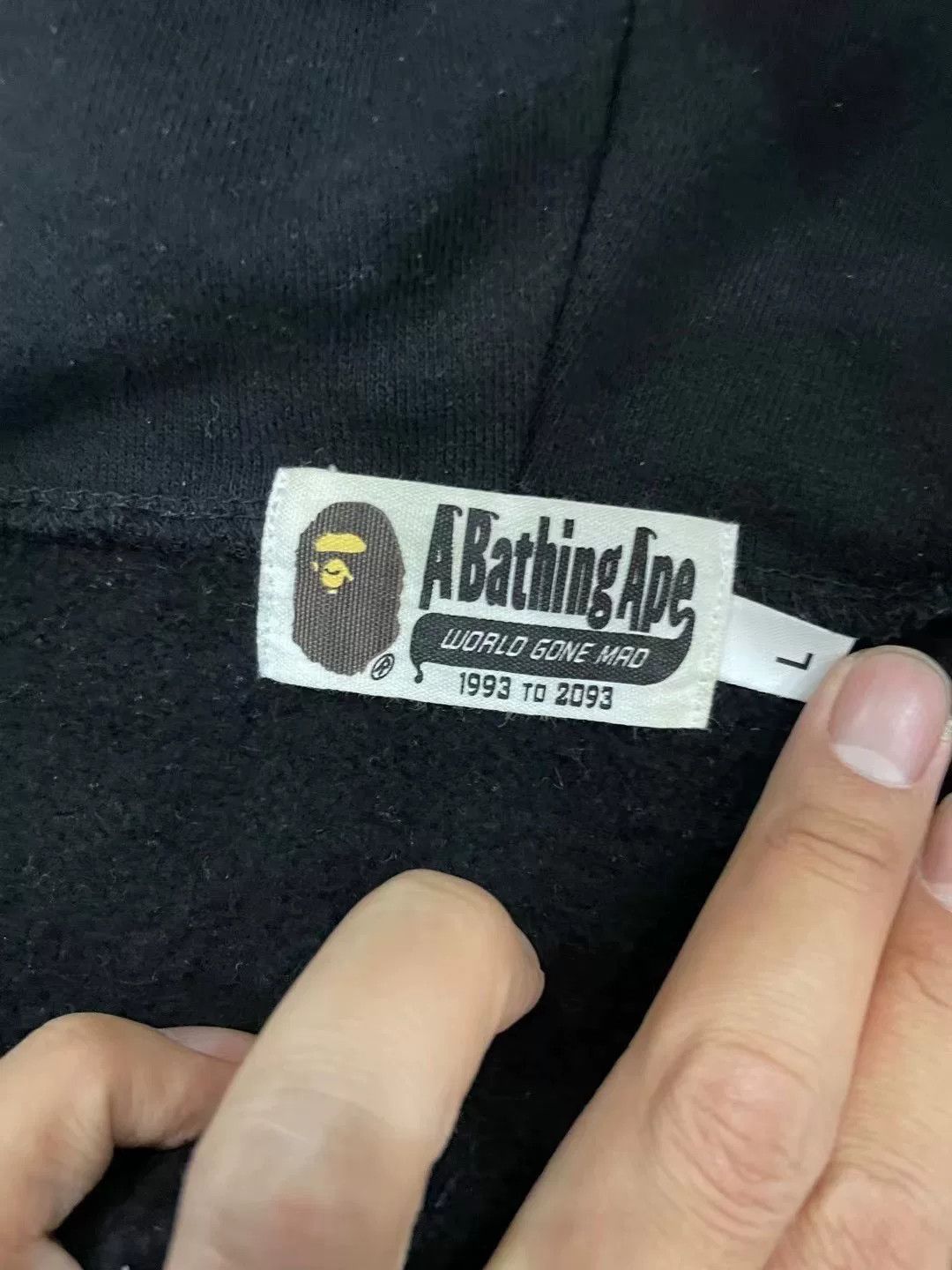 Bape Bape Xxx Shark Sweatshirt Pullover Size US L / EU 52-54 / 3 - 8 Thumbnail