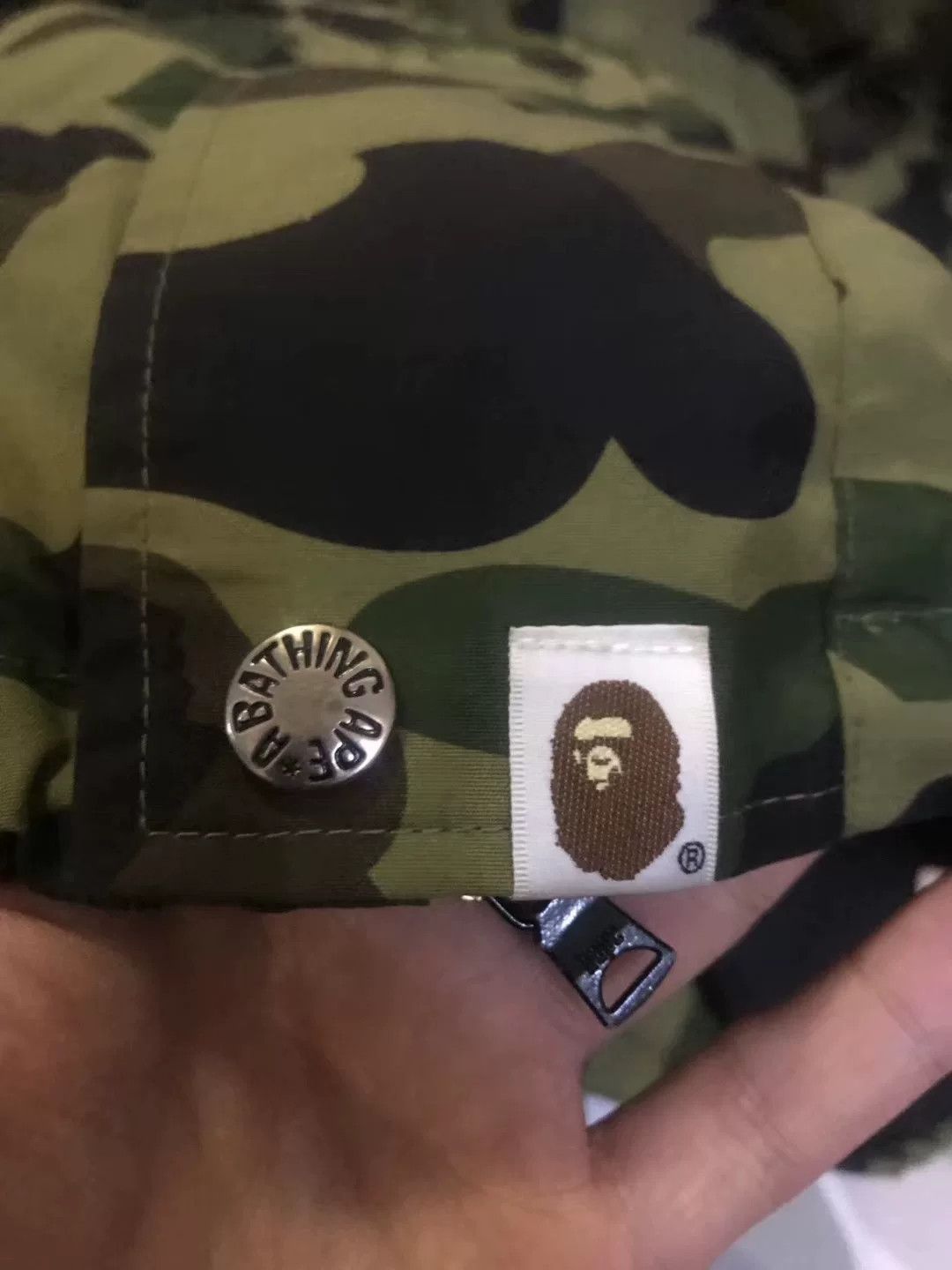 Bape Bape Green Shark Jacket Outerwear Size US XL / EU 56 / 4 - 8 Thumbnail