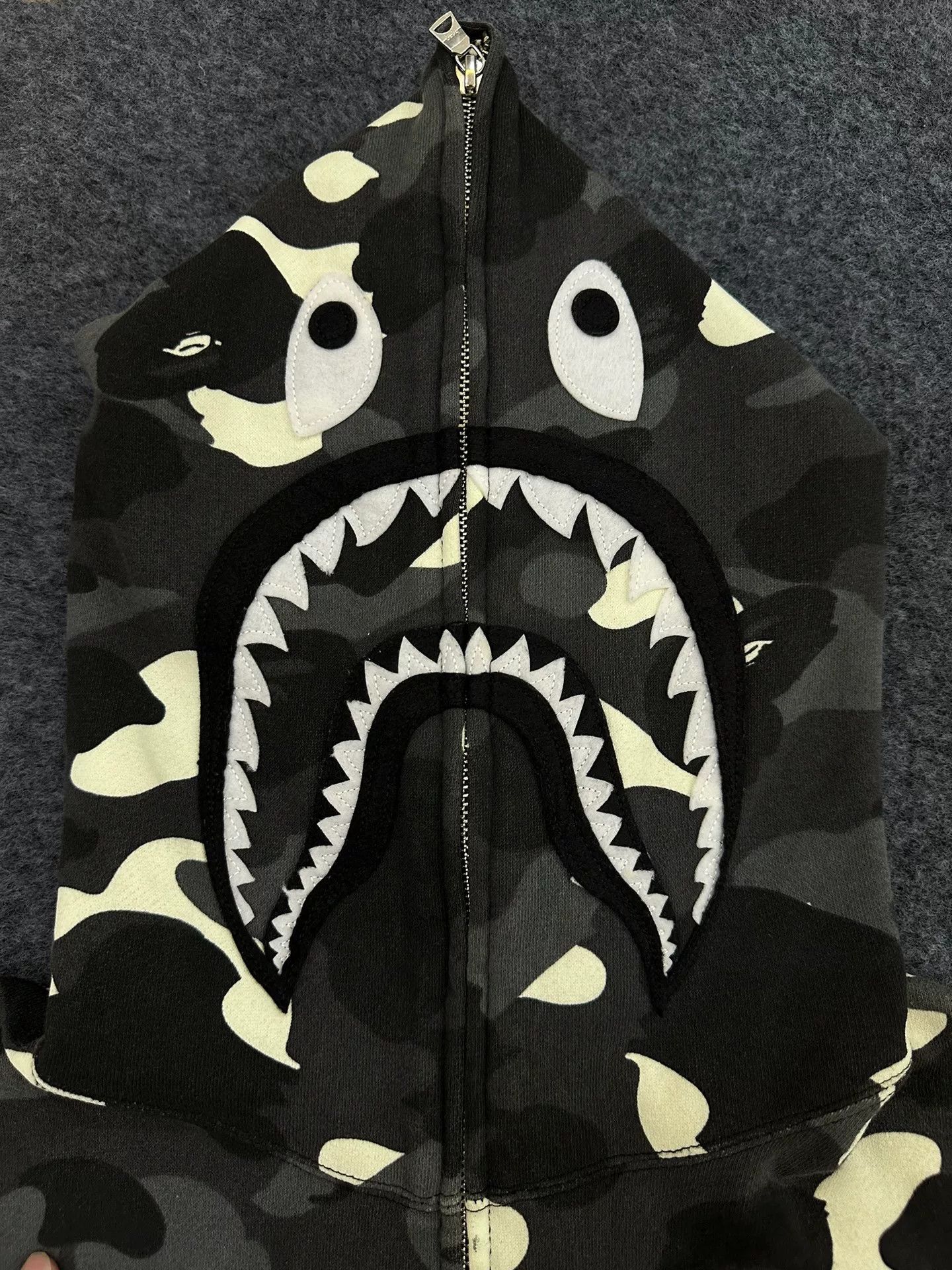 Bape Bape Multi Shark Sweatshirt Pullover Size US XL / EU 56 / 4 - 3 Thumbnail