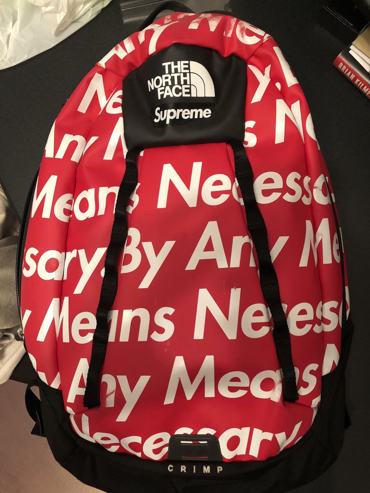 By any cheap means necessary backpack