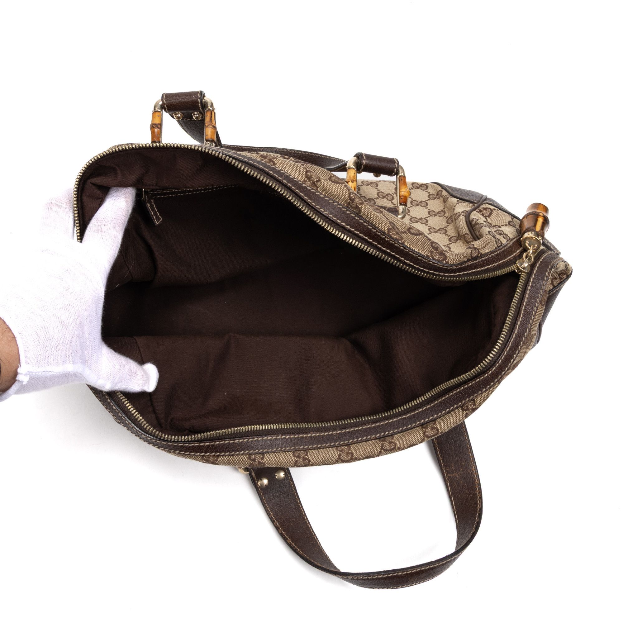 Gucci Bamboo Boston Size ONE SIZE - 9 Thumbnail
