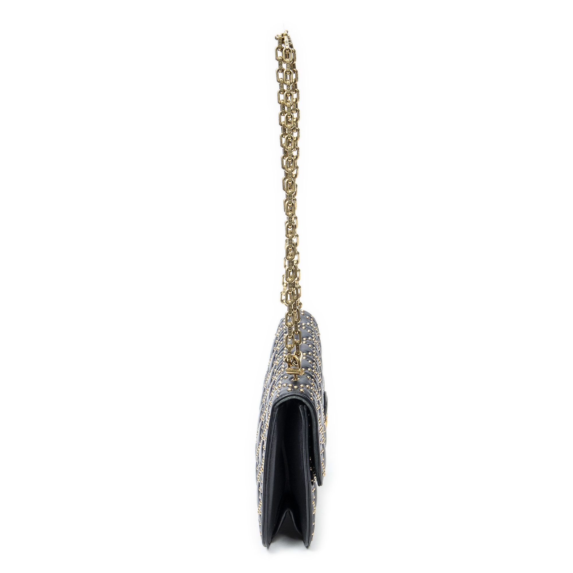 Dior Small Studded Dioraddict Flap Size ONE SIZE - 4 Thumbnail