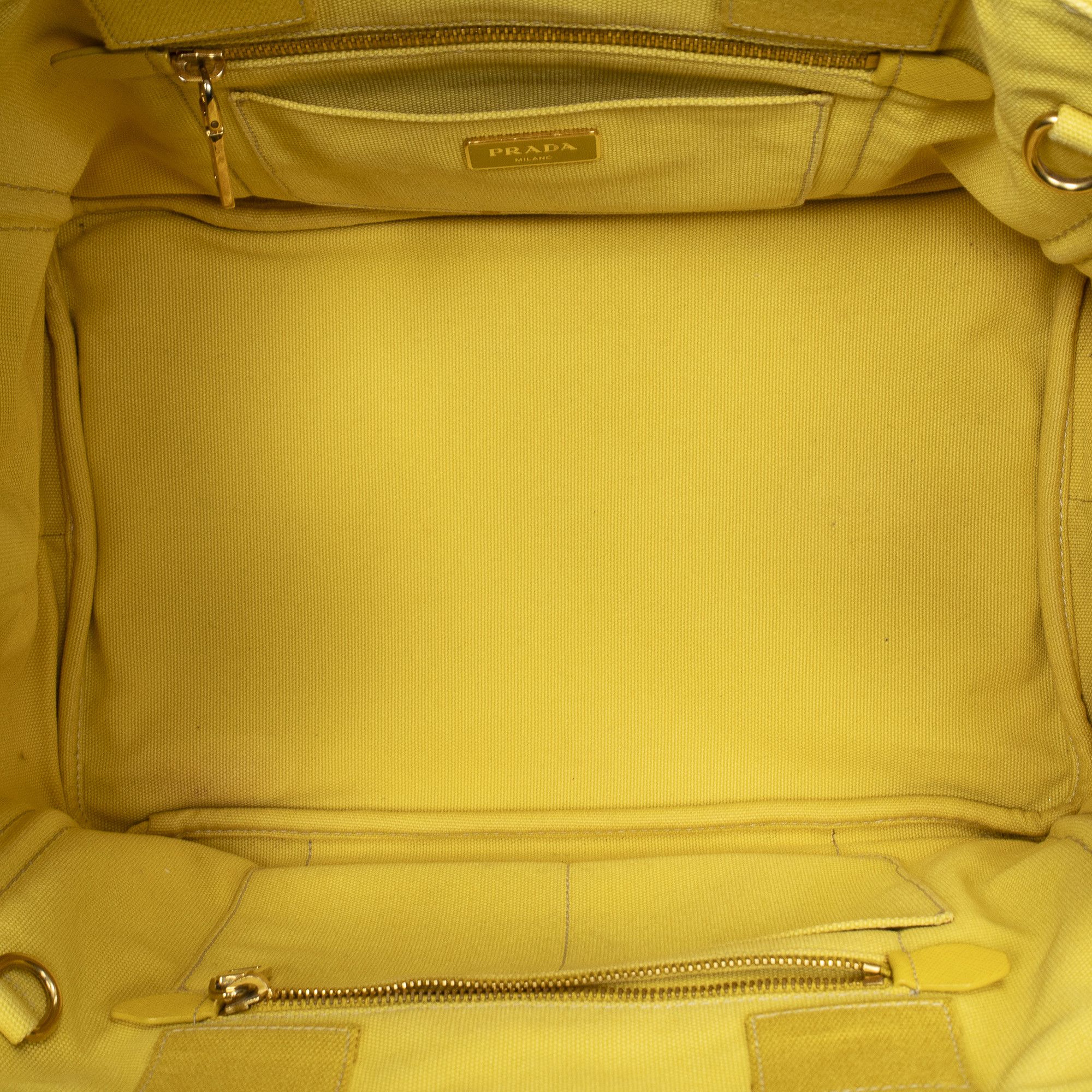 Prada Large Canapa Tote Size ONE SIZE - 9 Thumbnail