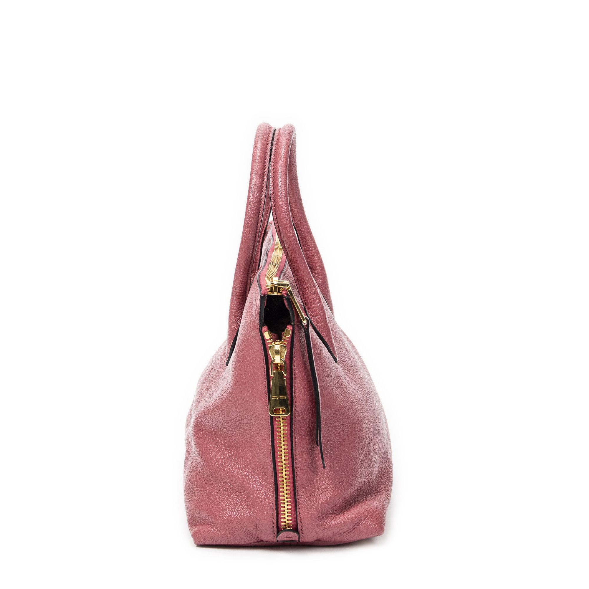 Miu Miu Side Zip Convertible Tote Size ONE SIZE - 4 Thumbnail