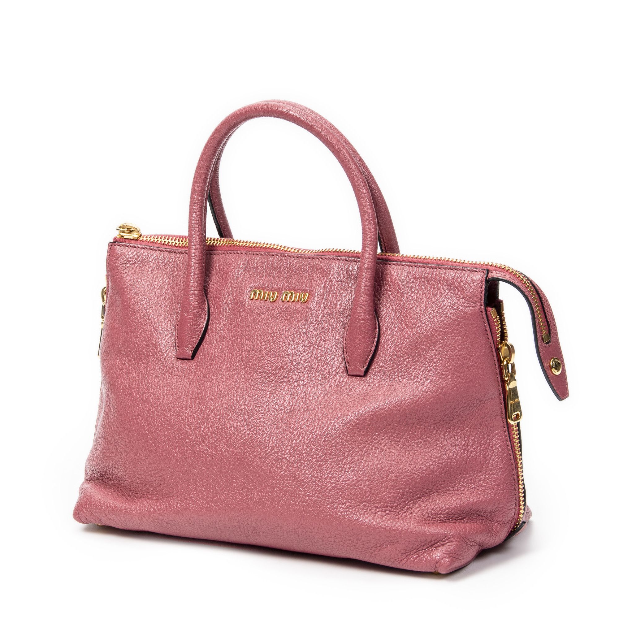 Miu Miu Side Zip Convertible Tote Size ONE SIZE - 2 Thumbnail