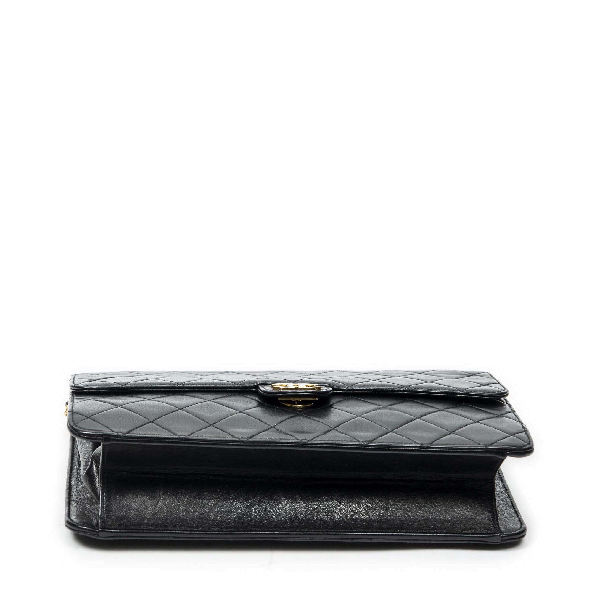 Chanel Vintage Push Lock Straight Flap Size ONE SIZE - 6 Thumbnail