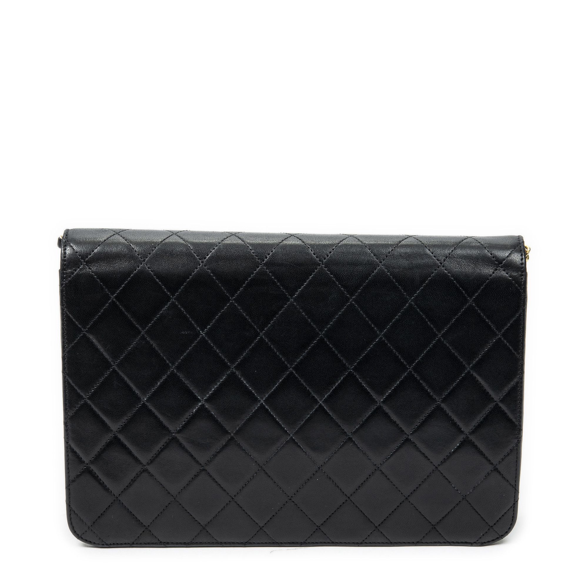 Chanel Vintage Push Lock Straight Flap Size ONE SIZE - 5 Thumbnail