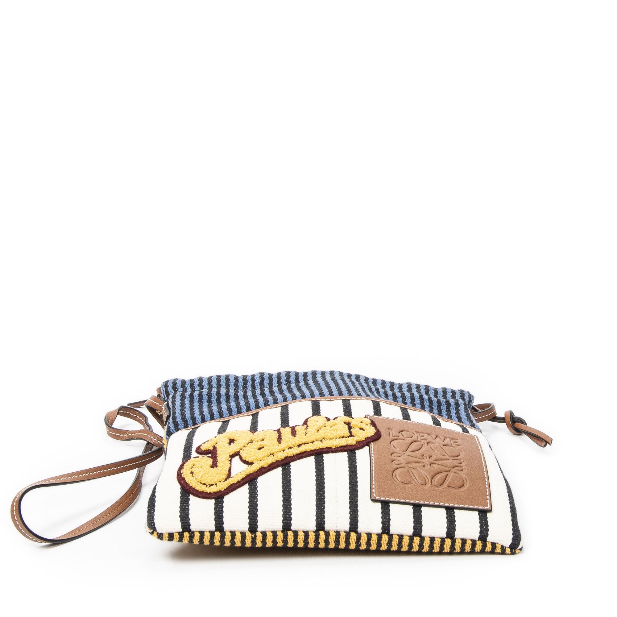 Loewe Embroidered Drawstring Pouch Crossbody Size ONE SIZE - 6 Thumbnail