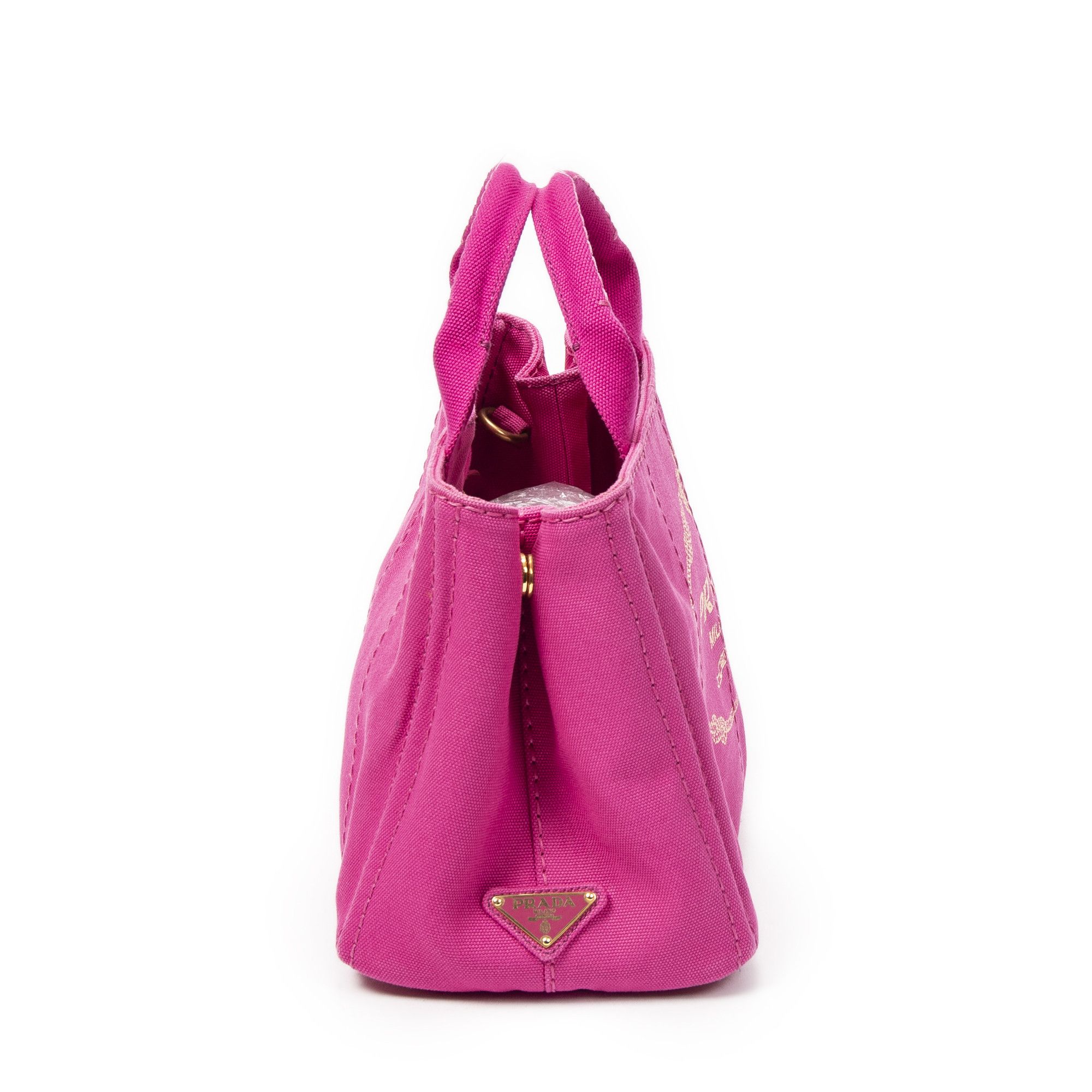 Prada Small Canapa Tote Size ONE SIZE - 4 Thumbnail