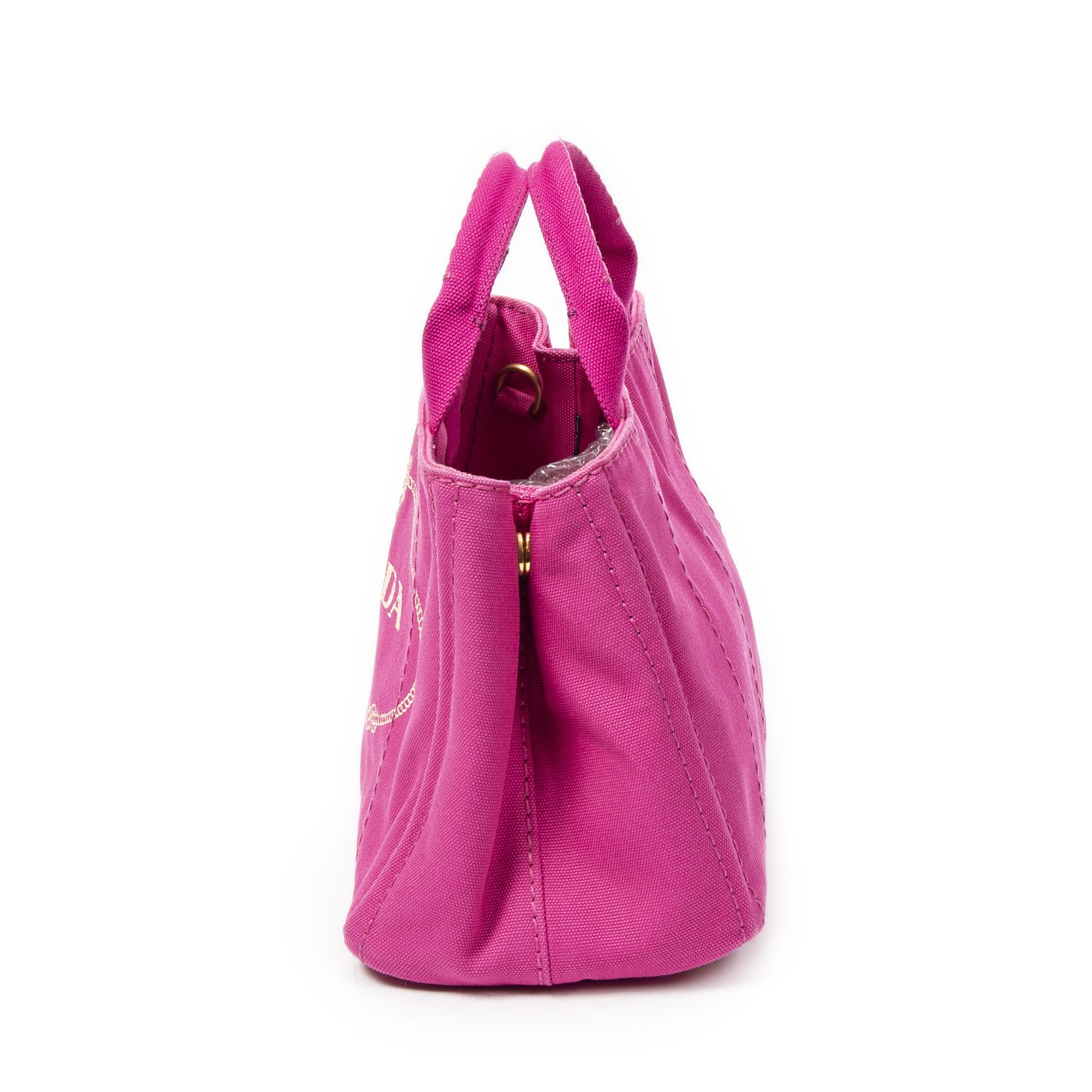 Prada Small Canapa Tote Size ONE SIZE - 3 Thumbnail