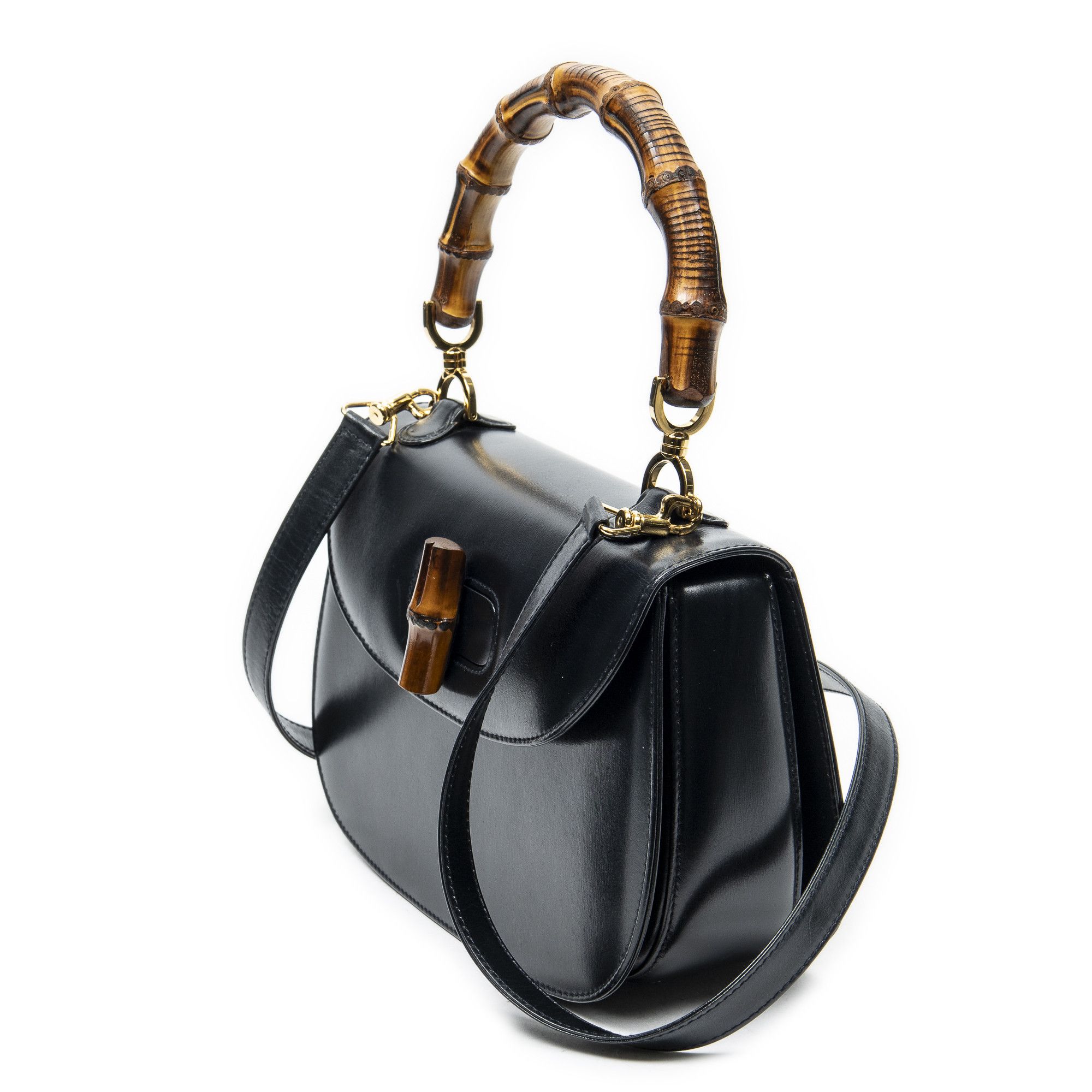 Gucci Medium Bamboo Top Handle Flap Size ONE SIZE - 2 Thumbnail