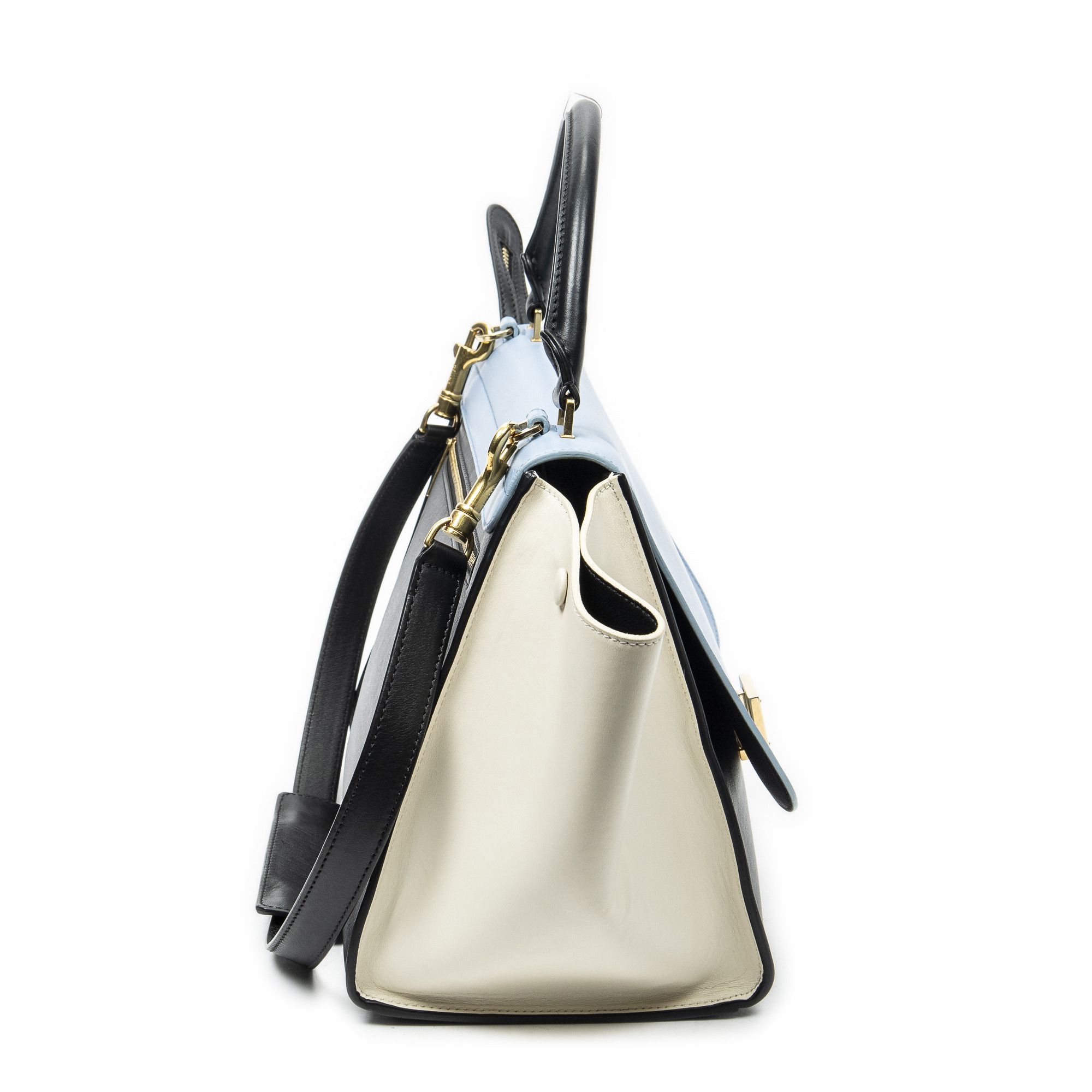 Celine Medium Tricolor Trapeze Size ONE SIZE - 4 Thumbnail