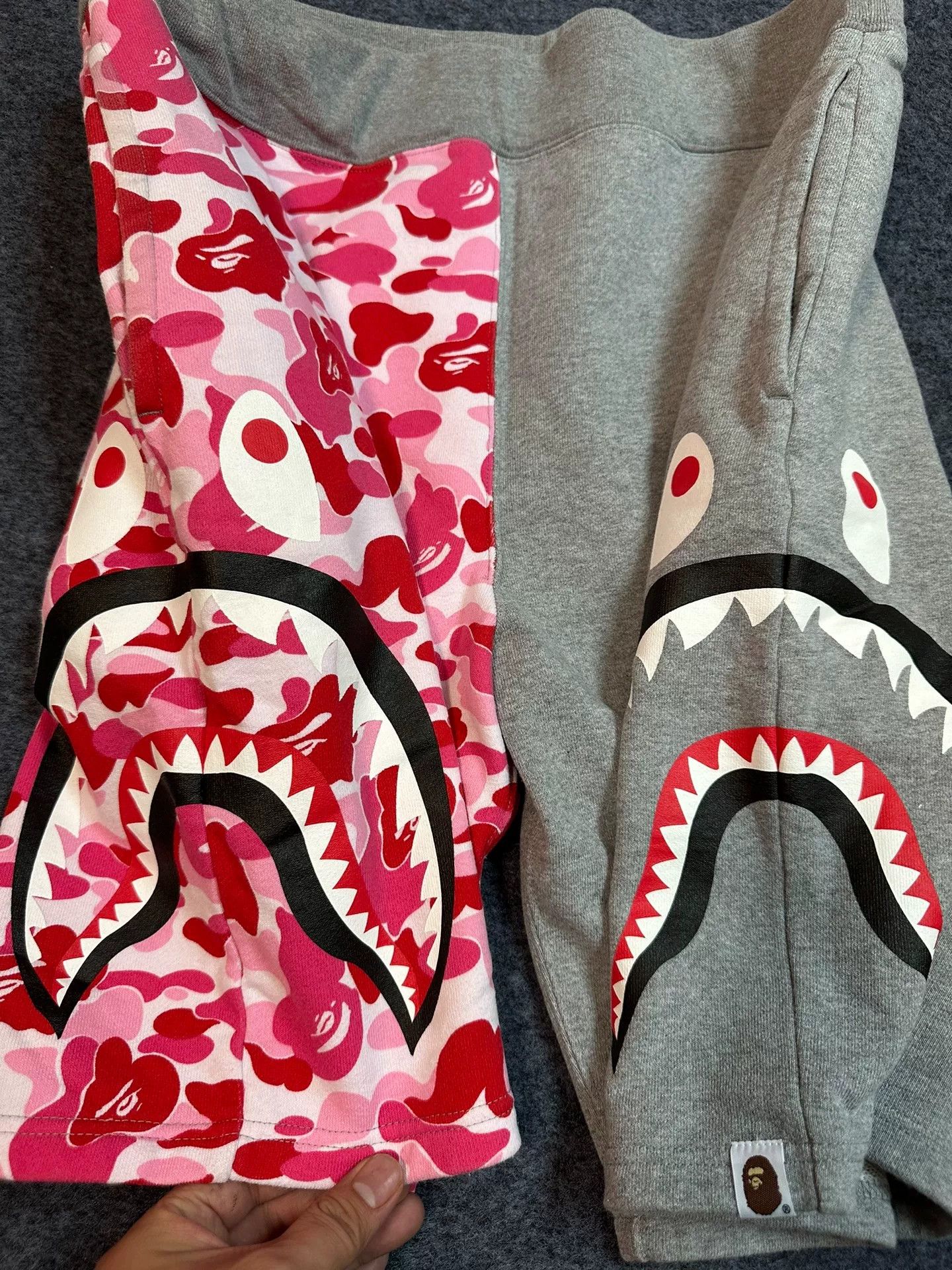 Bape Bape X Multi Shark Shorts Designer Size US 38 / EU 54 - 3 Thumbnail