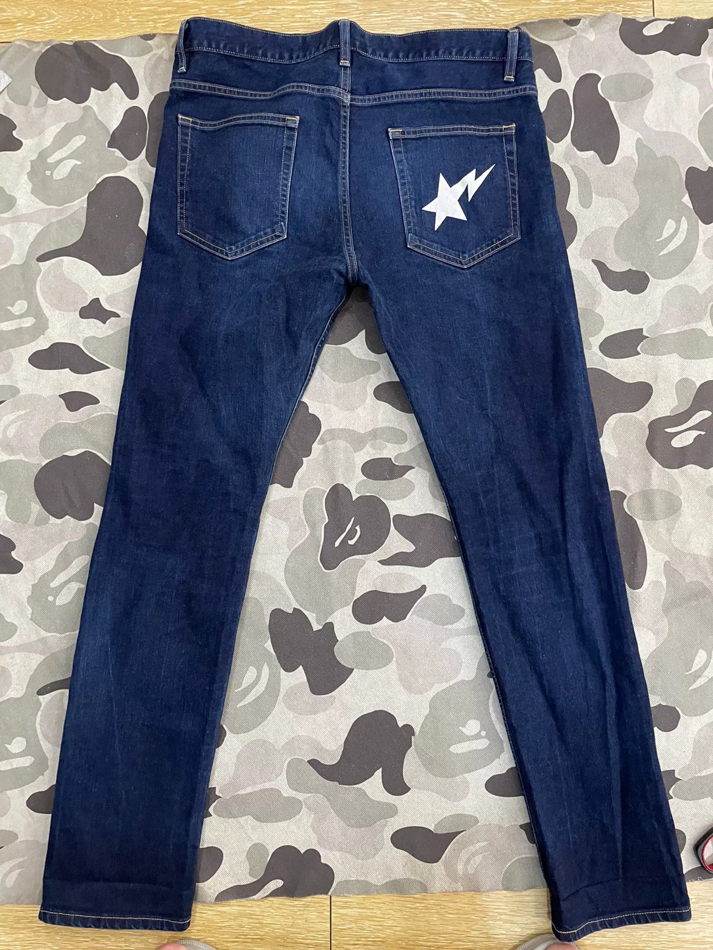 Bape Bape Ta Shark Jeans Casual Designer Size US 36 / EU 52 - 4 Thumbnail