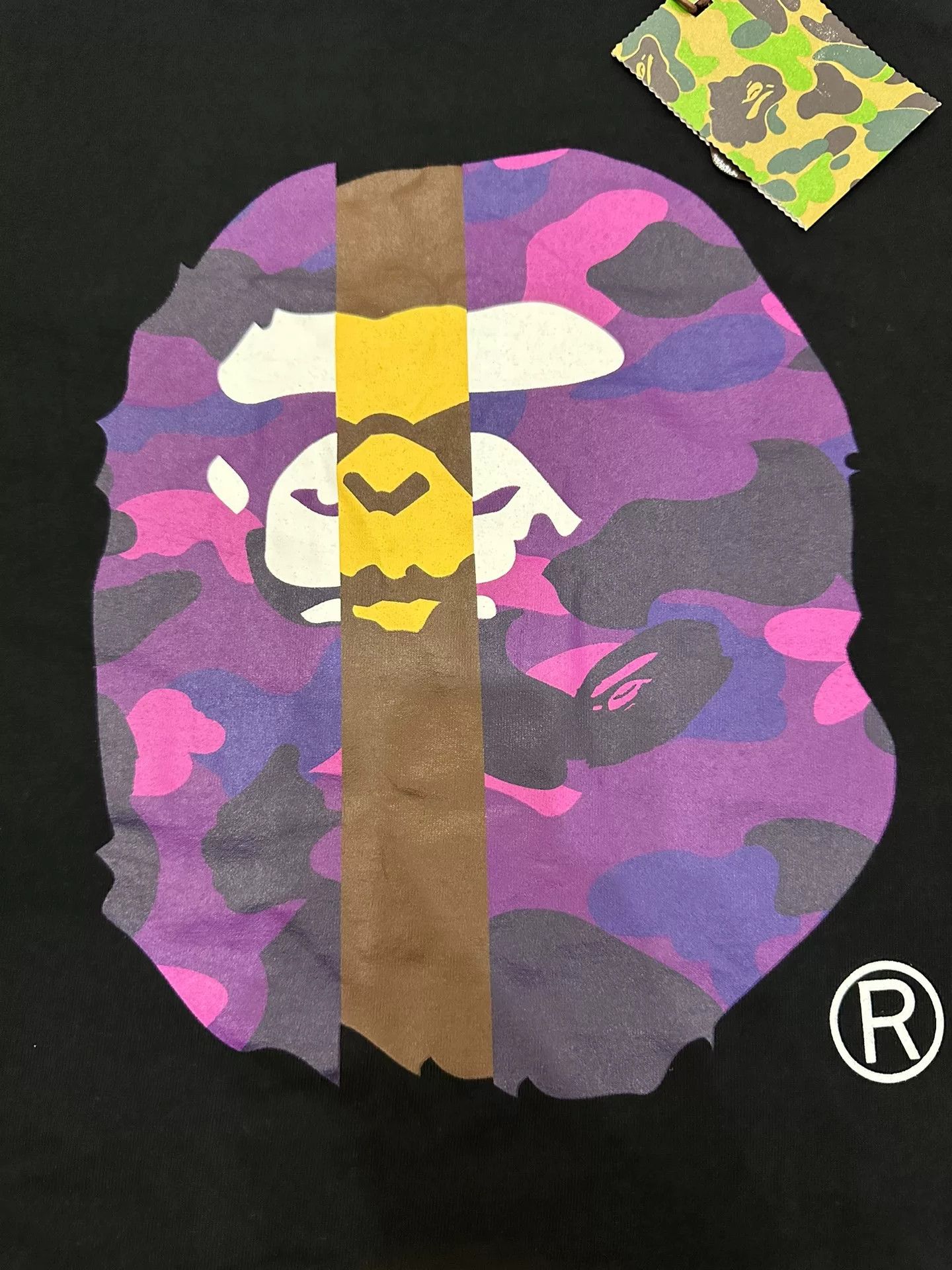 Bape Bape T Multi Glow T-Shirt Casual Size US XXL / EU 58 / 5 - 2 Thumbnail