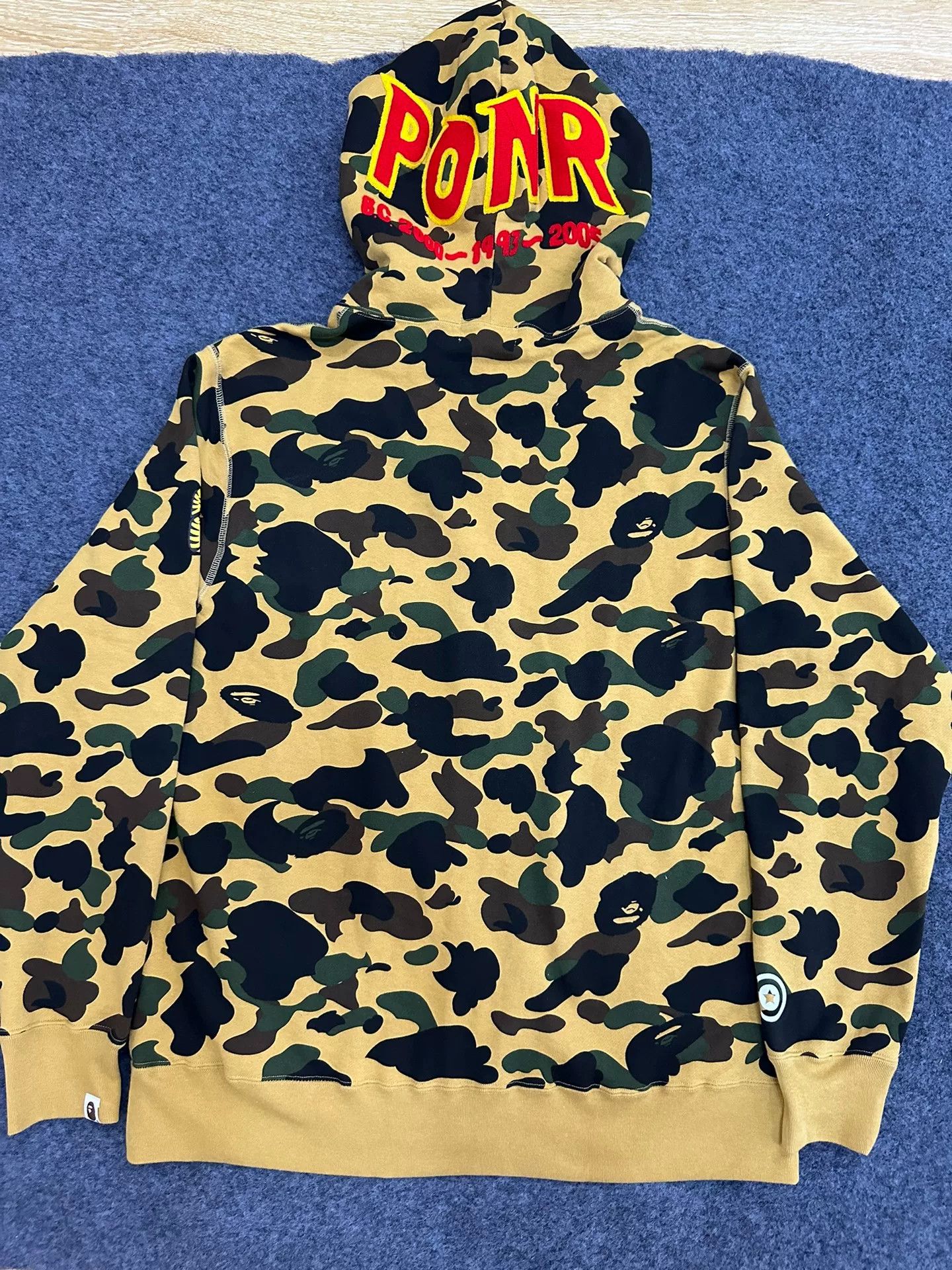 Bape Bape Ponr Multi Shark Sweatshirt Size US XXL / EU 58 / 5 - 2 Thumbnail