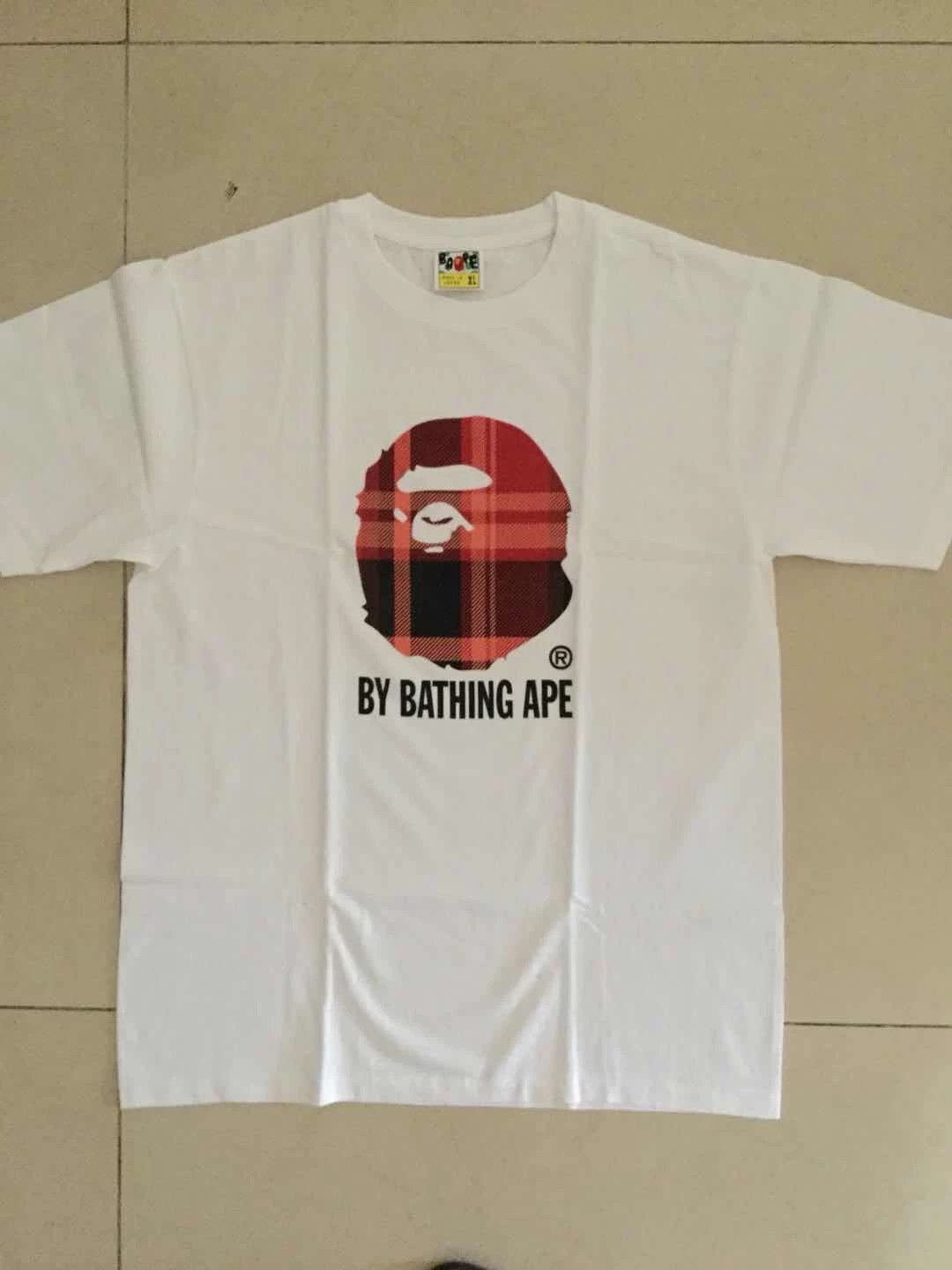 Bape Bape T Shark T-Shirt Casual Short Sleeve Size US XL / EU 56 / 4 - 2 Thumbnail