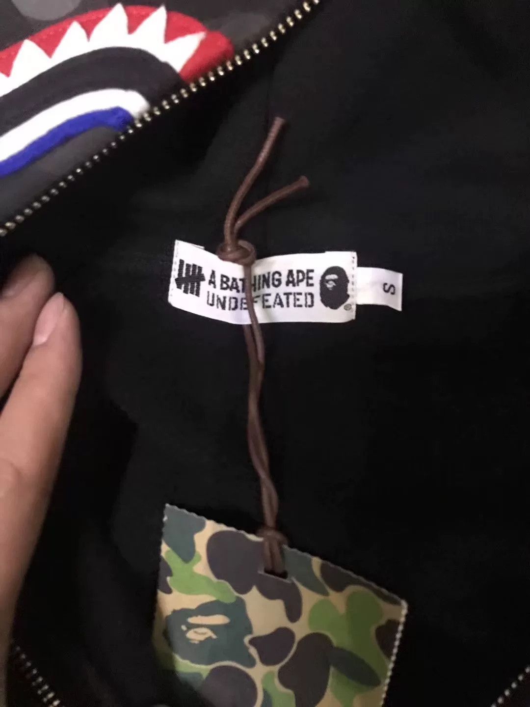 Bape Bape Shark Sweatshirt Pullover Size US XXL / EU 58 / 5 - 5 Thumbnail