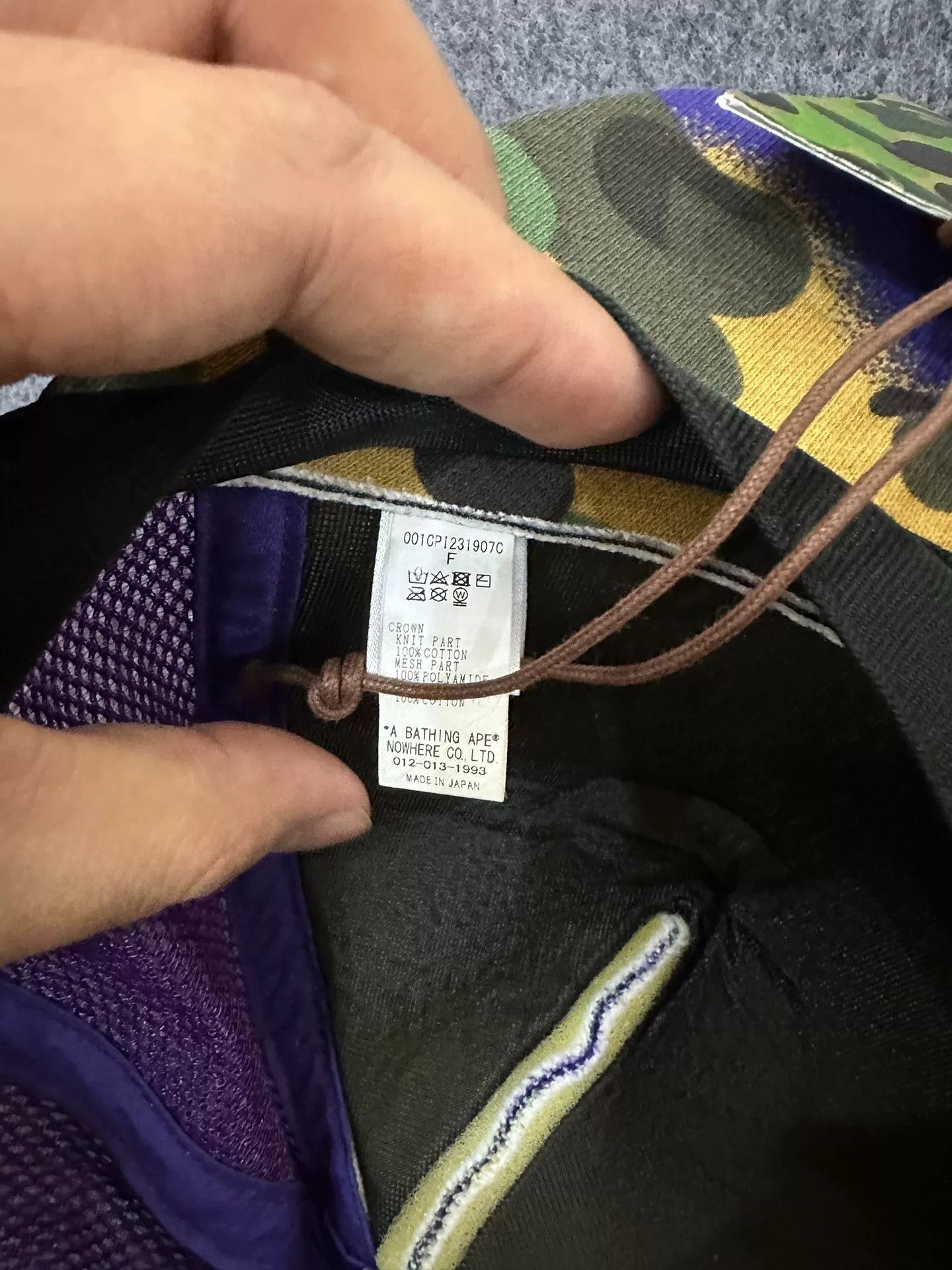 Bape Bape Hp Multi Shark Cap Designer Size US M / EU 48-50 / 2 - 4 Thumbnail